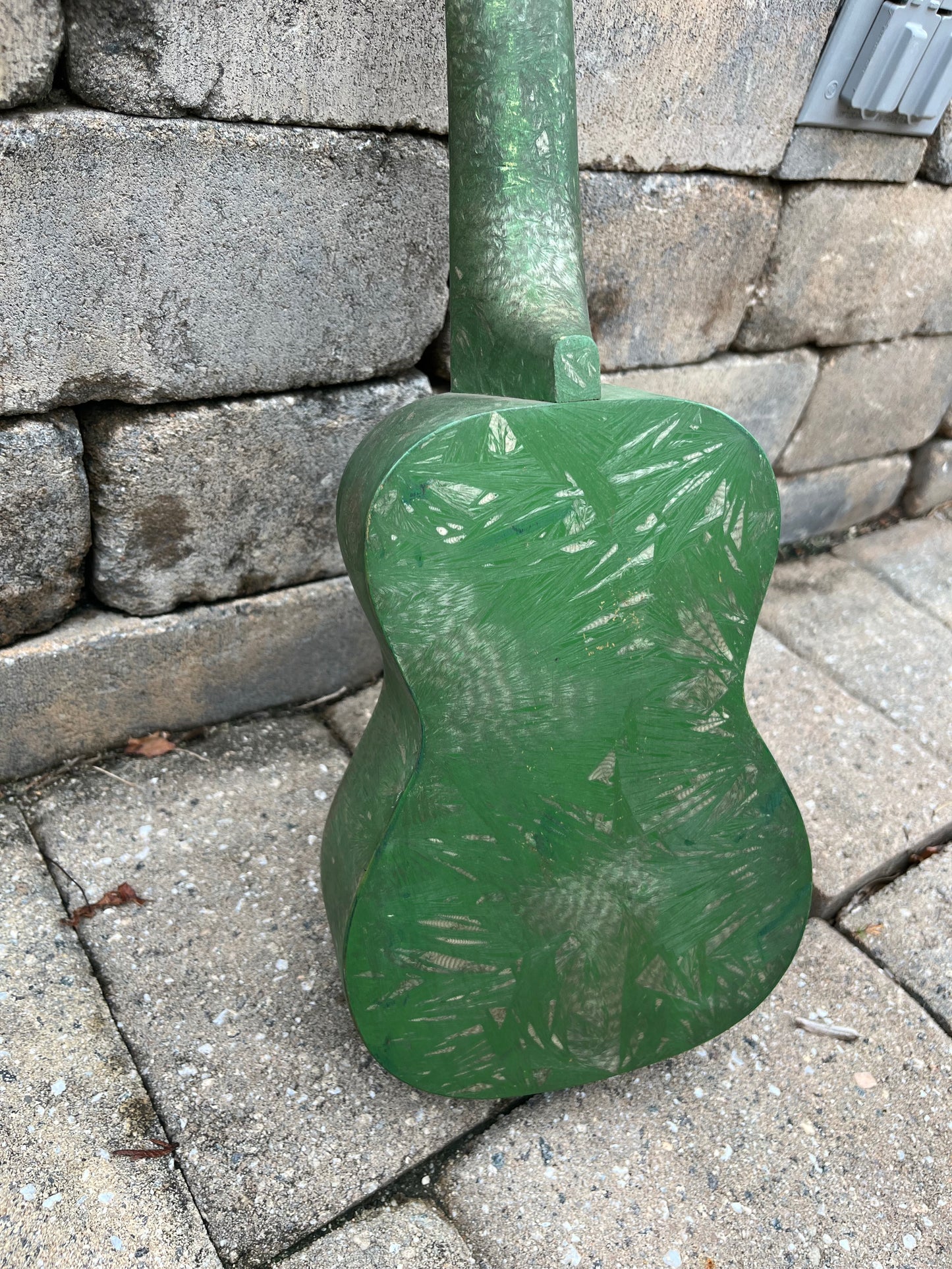 Vintage Harmony Green Crystal Ukulele