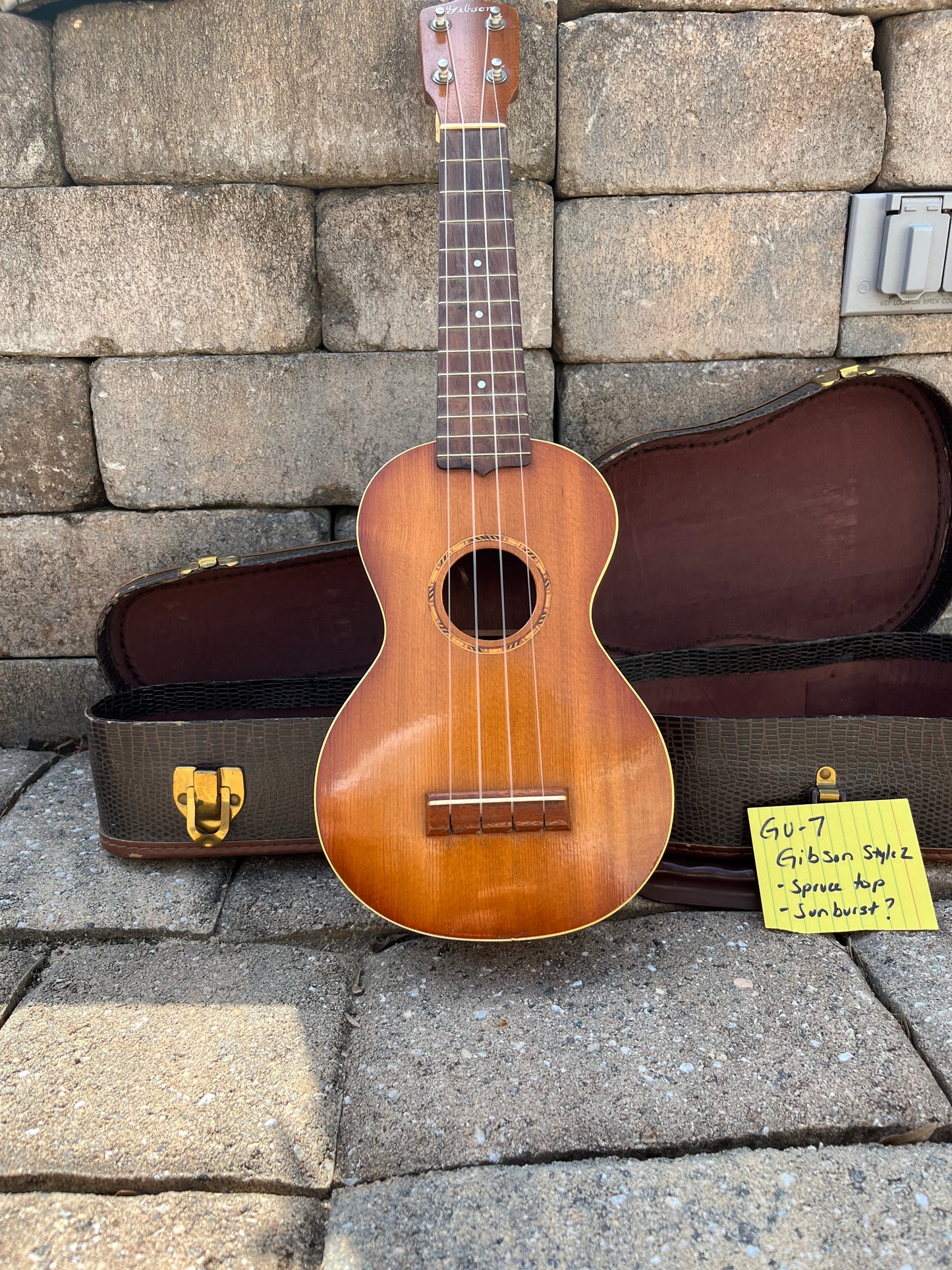 Vintage Gibson Style 2 1930’s Ukulele Spruce Top