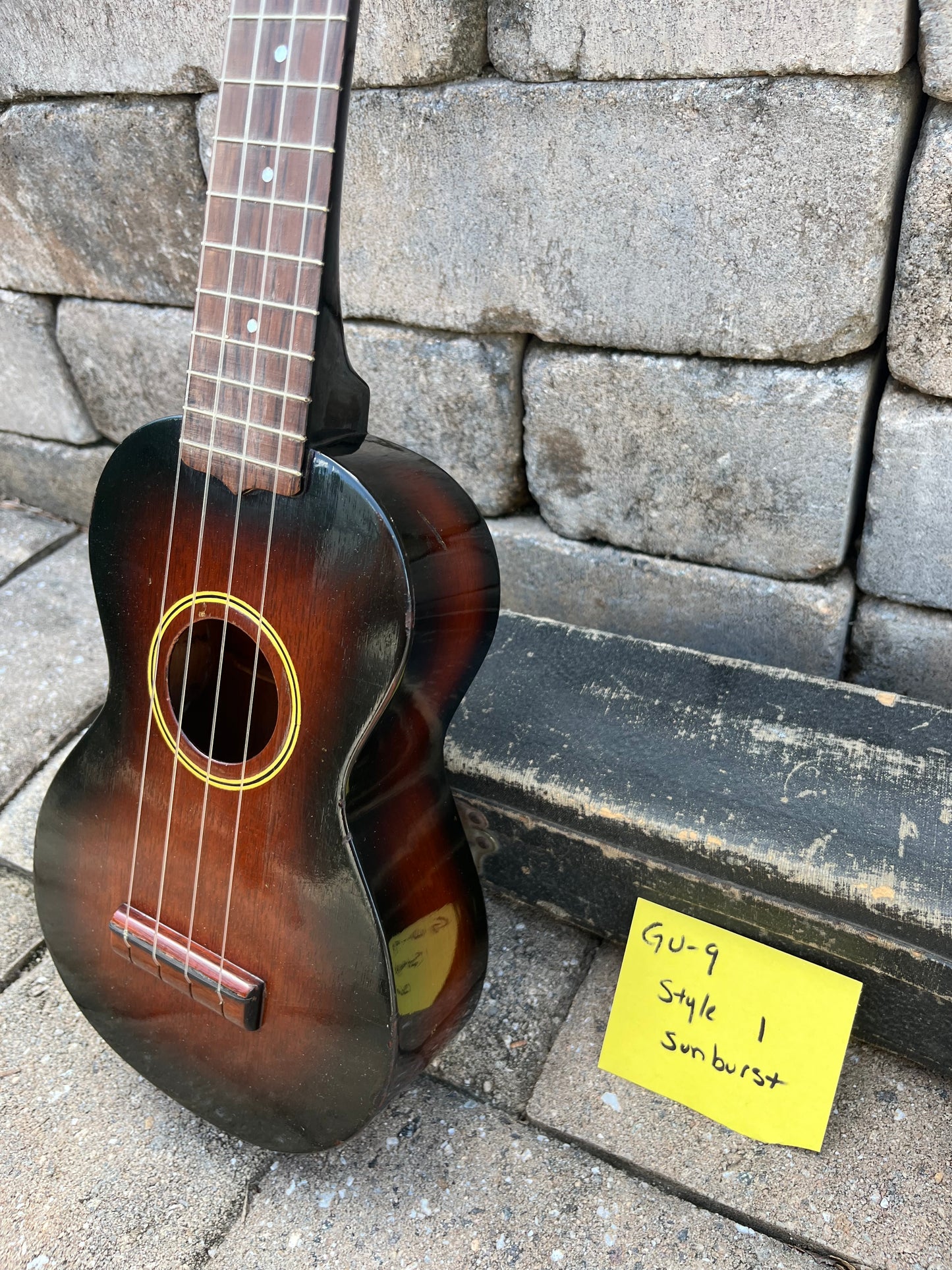 Vintage Gibson Style 1 Sunburst Ukulele