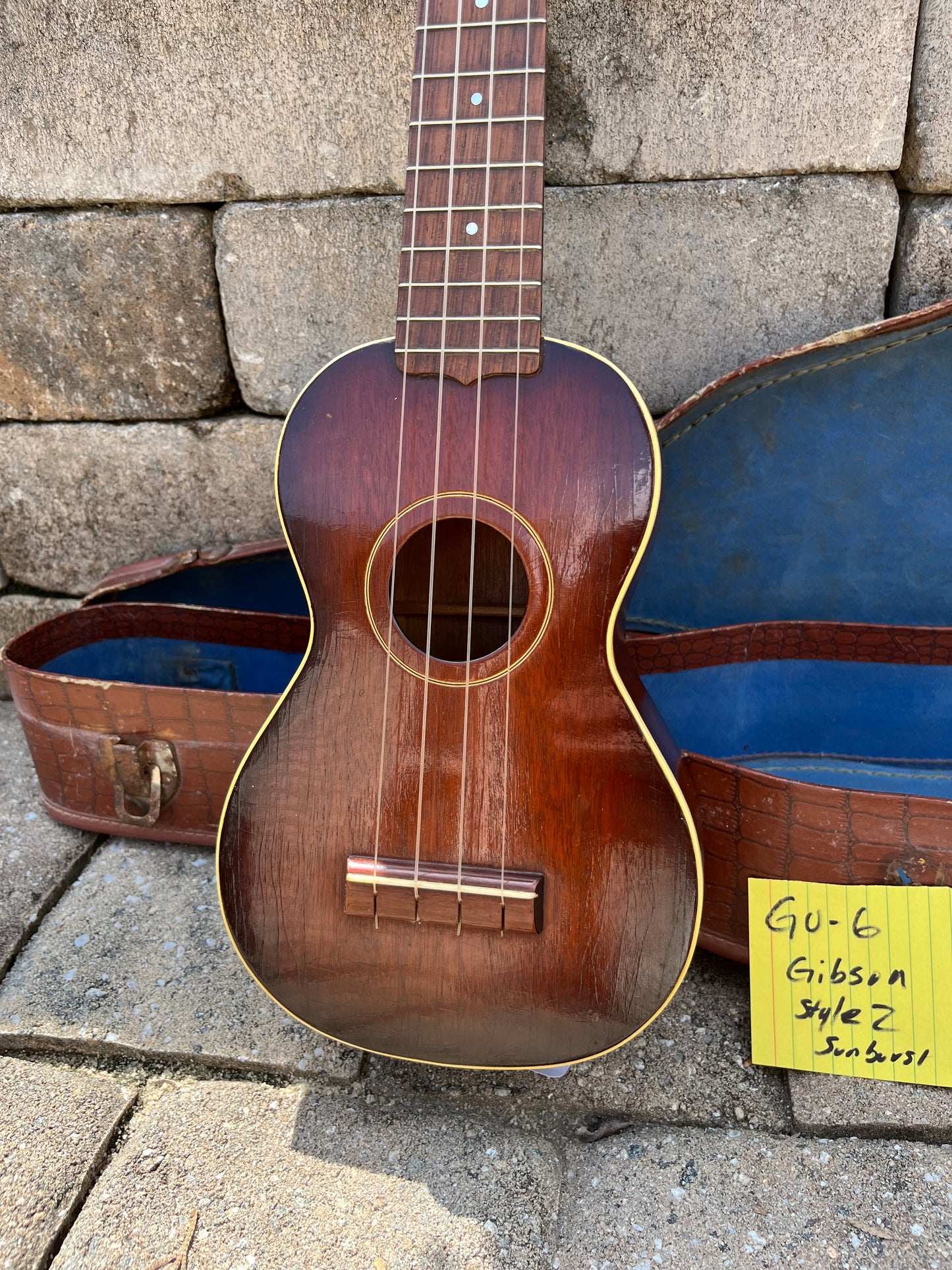 Vintage Gibson Style 2 Mahogany Ukulele 1930's