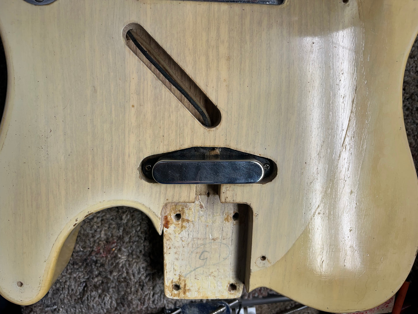 Vintage 1959 Fender Telecaster Blond Guitar