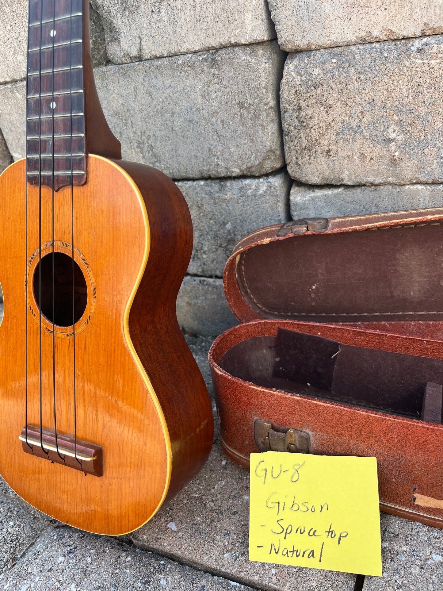 Vintage Gibson Style 2 Spruce Top Ukulele 1930’s