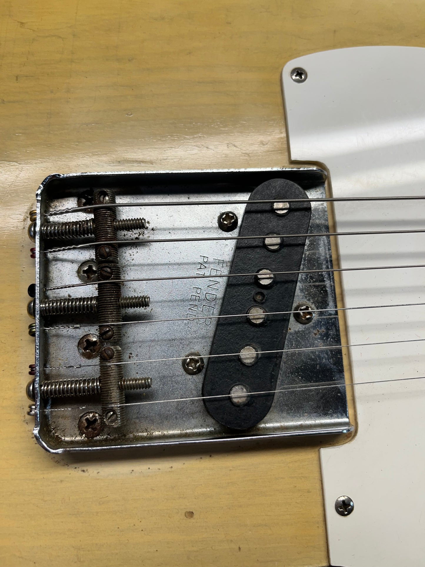 Vintage 1959 Fender Telecaster Blond Guitar