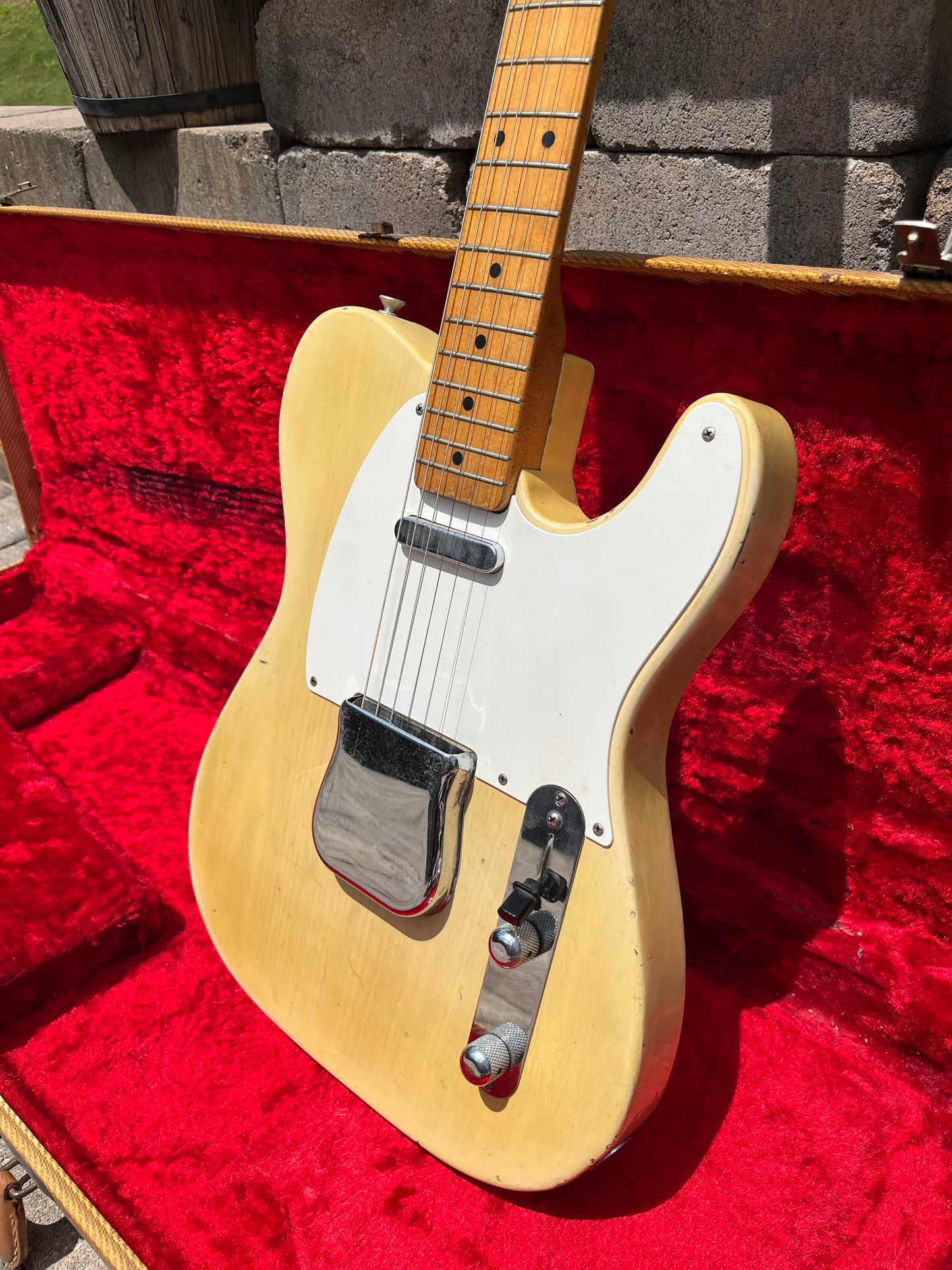 Vintage 1959 Fender Telecaster Blond Guitar