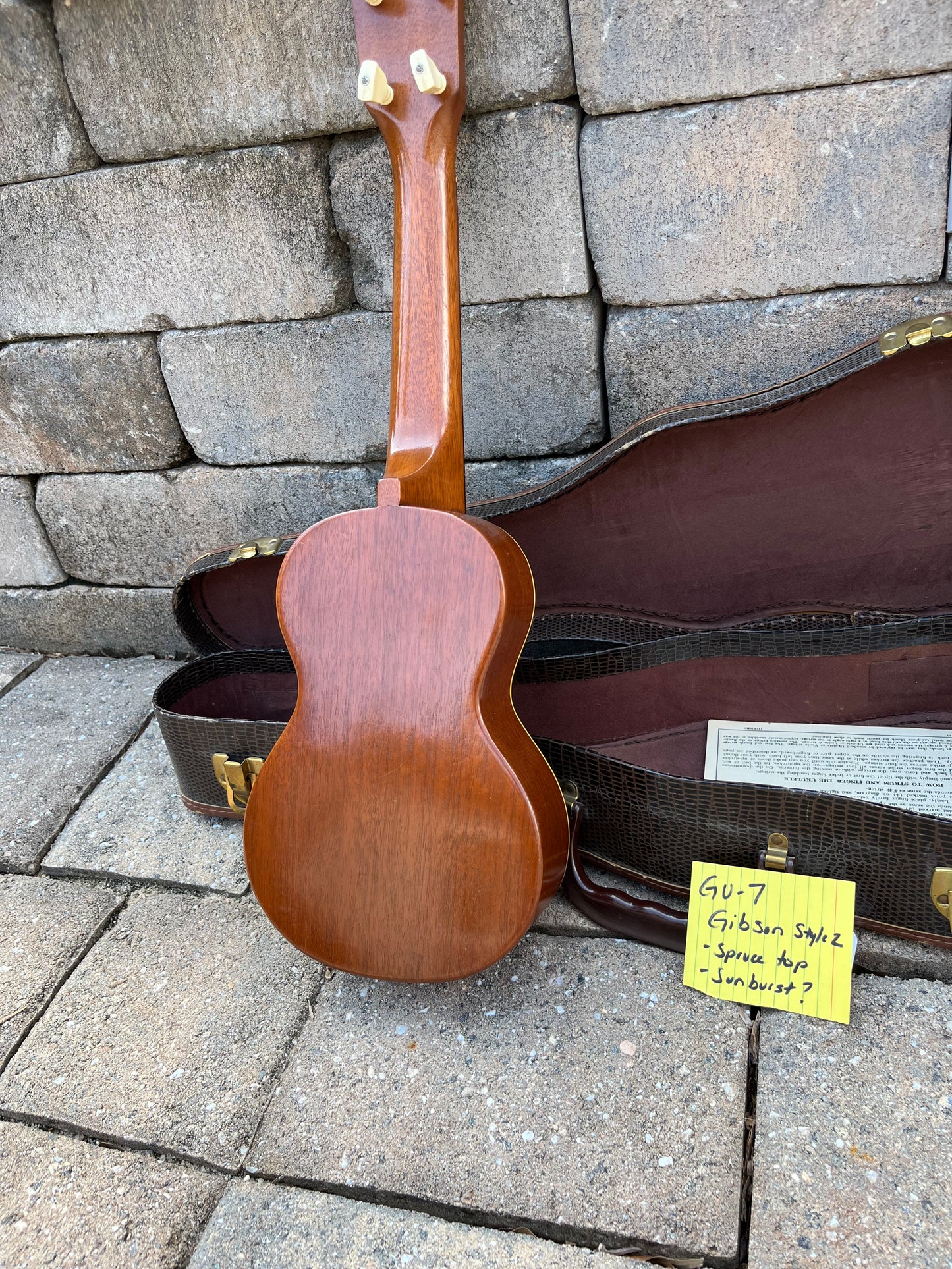 Vintage Gibson Style 2 1930’s Ukulele Spruce Top