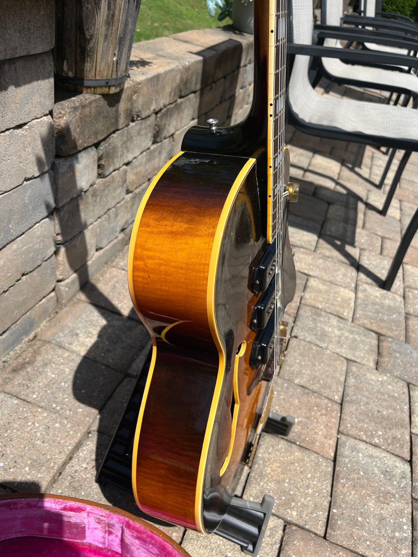 Vintage 1952 Gibson ES 5 Hollow Body Guitar