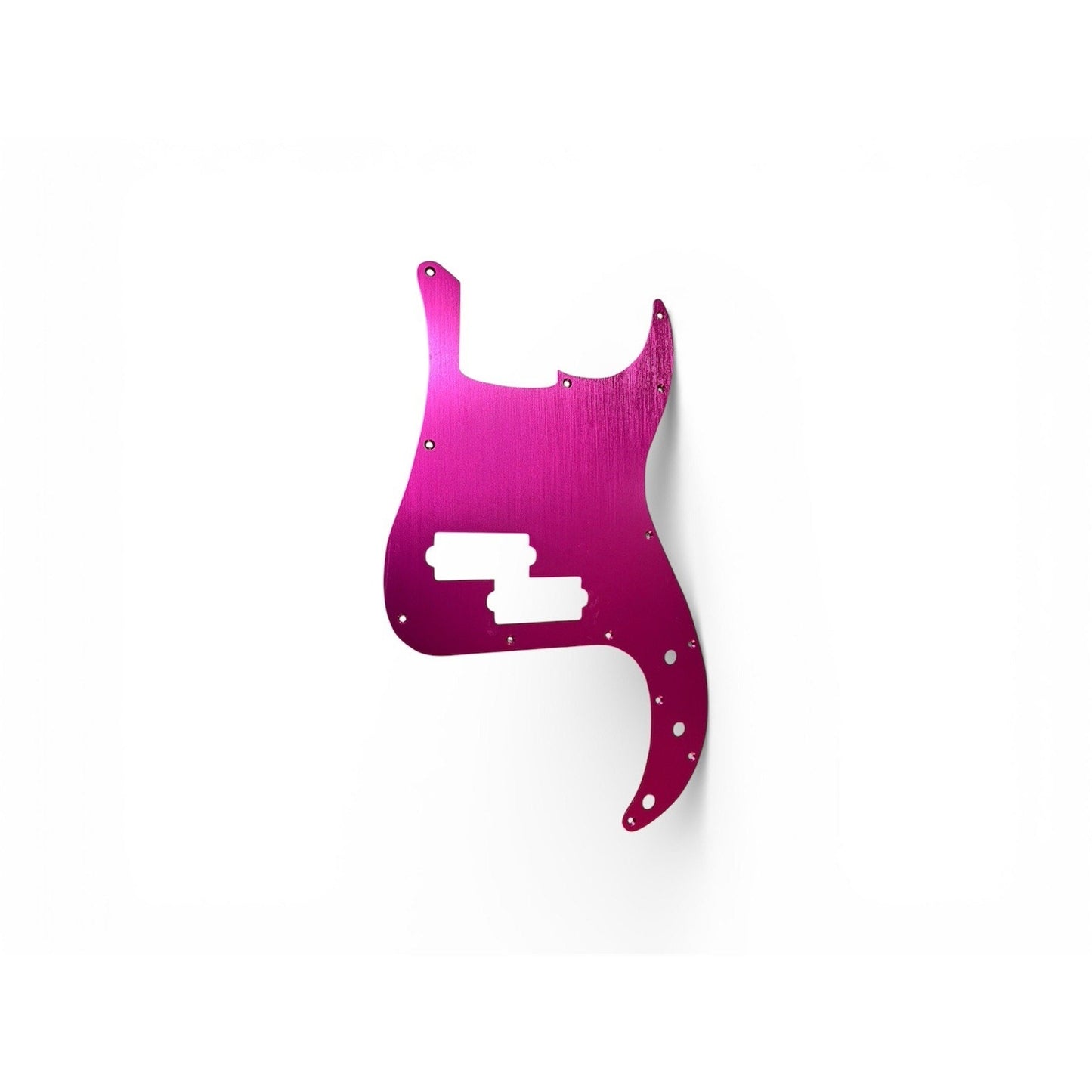 New Pink Brushed Aluminum Anodized Fender Precision Bass Pickguard P Bass PG