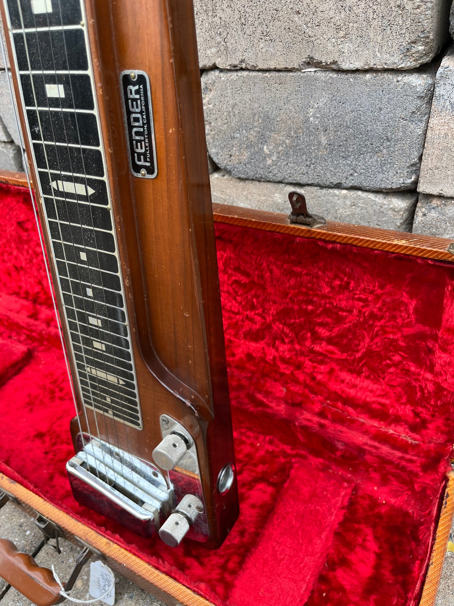 Vintage 1952 Fender Deluxe Lap Steel