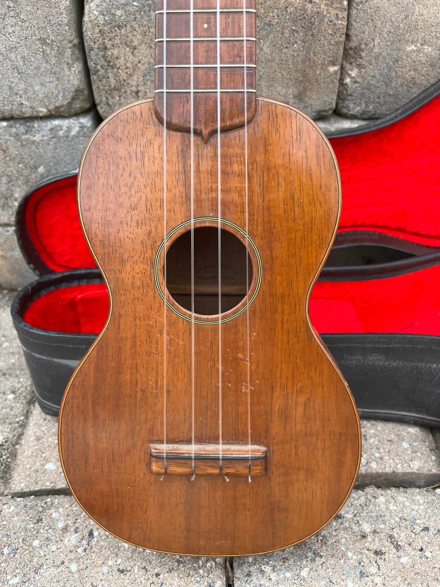 Vintage Late 1920’s Martin Style 1 Koa Ukulele