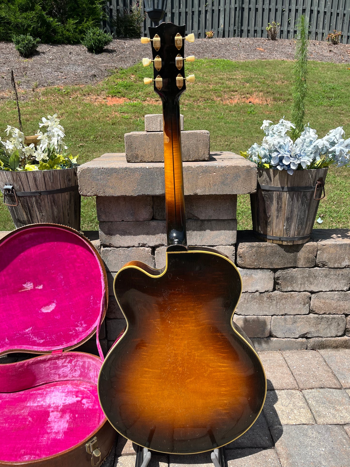 Vintage 1952 Gibson ES 5 Hollow Body Guitar