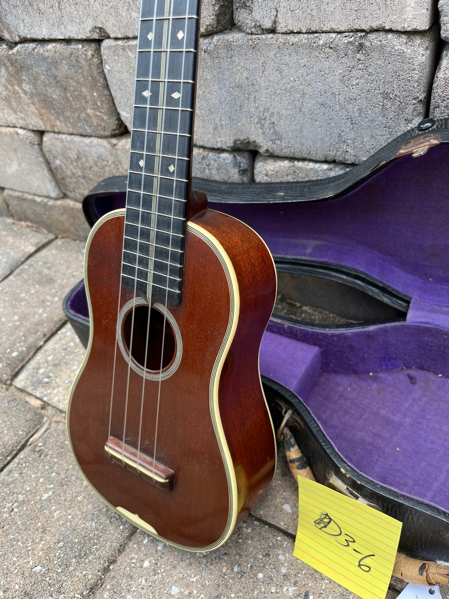 Vintage Martin Oliver Ditson Style 3 Mahogany Ukulele