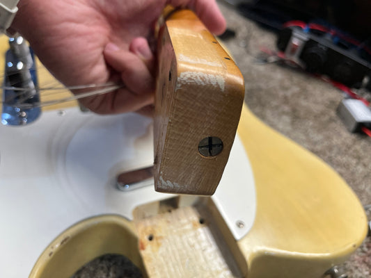 Vintage 1959 Fender Telecaster Blond Guitar