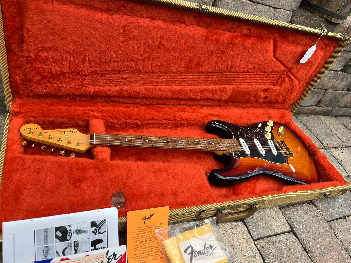 Vintage 1992 Fender Stevie Ray Vaughan Stratocaster