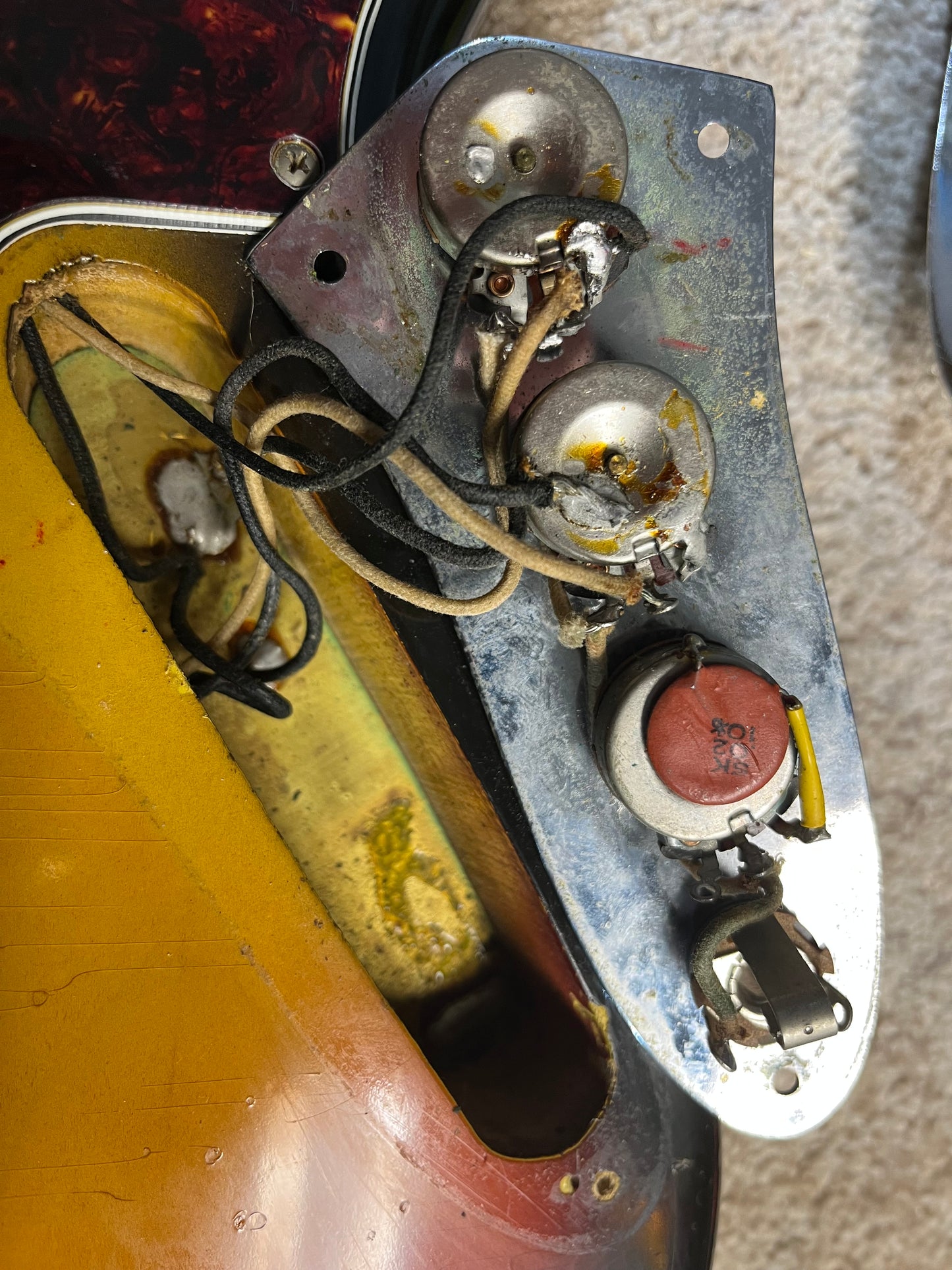 Vintage 1965 Fender American Jazz Bass Guitar