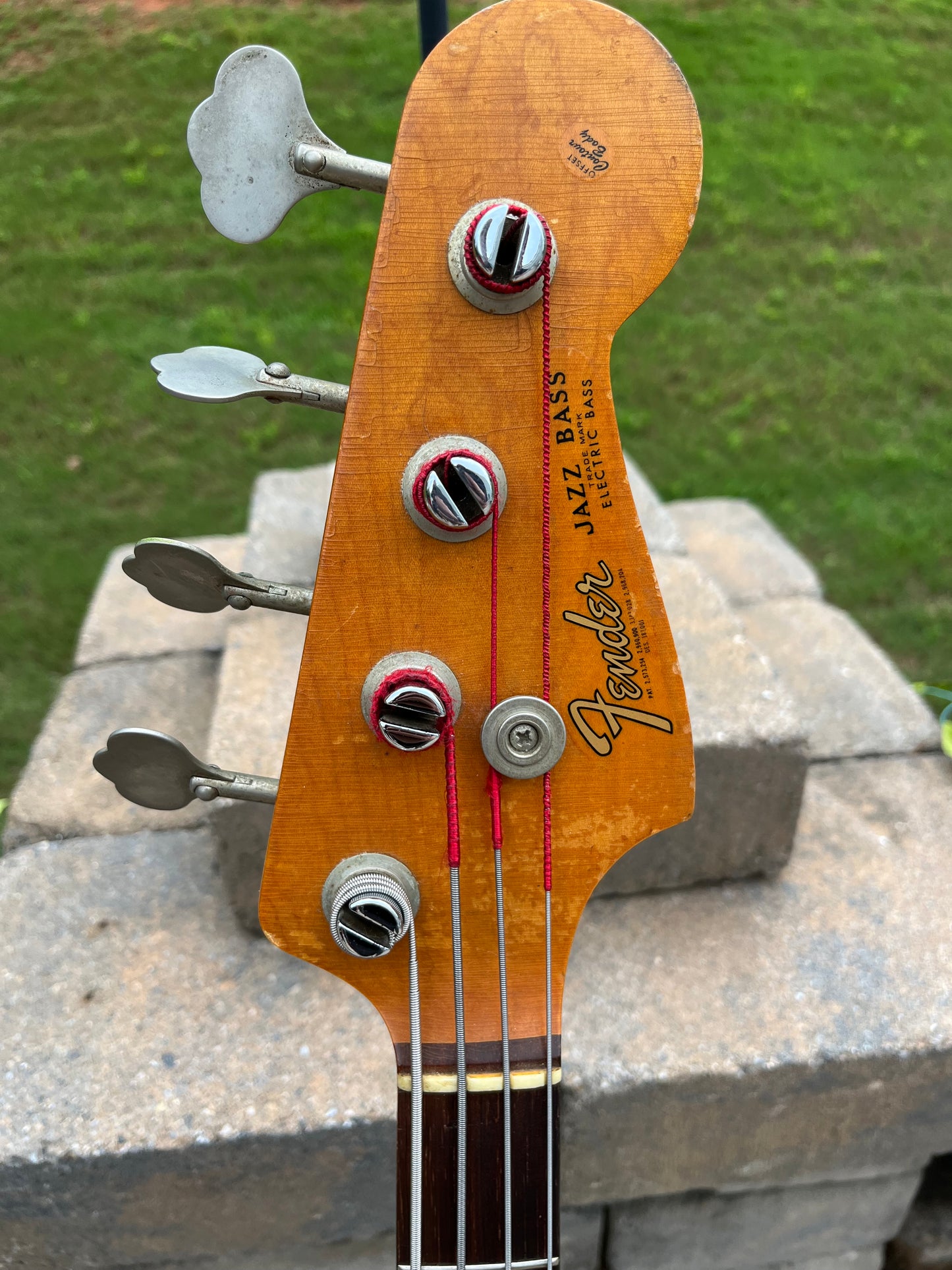 Vintage 1965 Fender American Jazz Bass Guitar