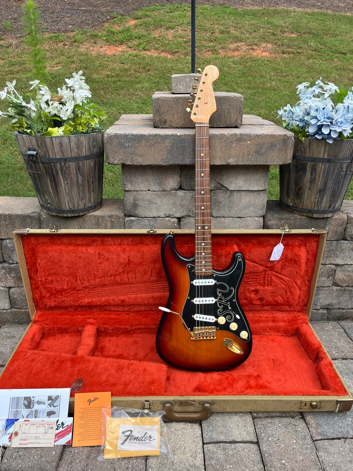 Vintage 1992 Fender Stevie Ray Vaughan Stratocaster