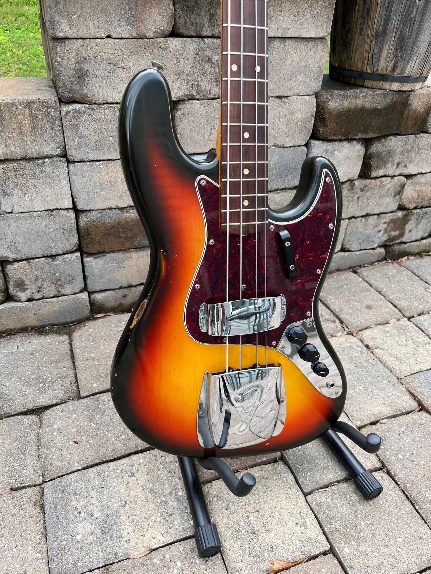 Vintage 1965 Fender American Jazz Bass Guitar