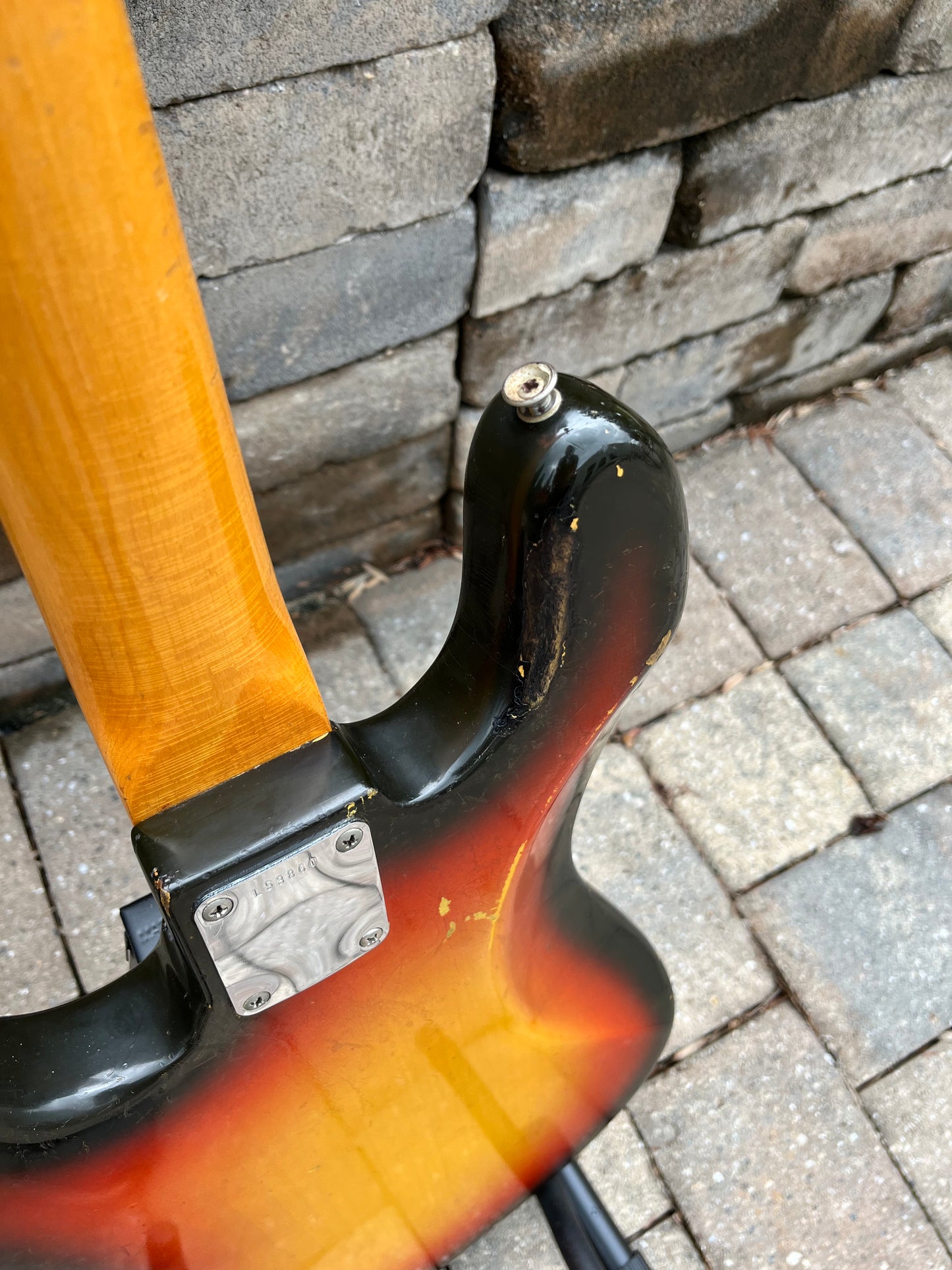 Vintage 1965 Fender American Jazz Bass Guitar