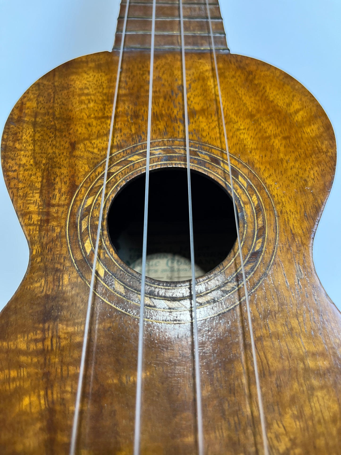 Vintage M Nunes Koa Hawaiian Ukulele