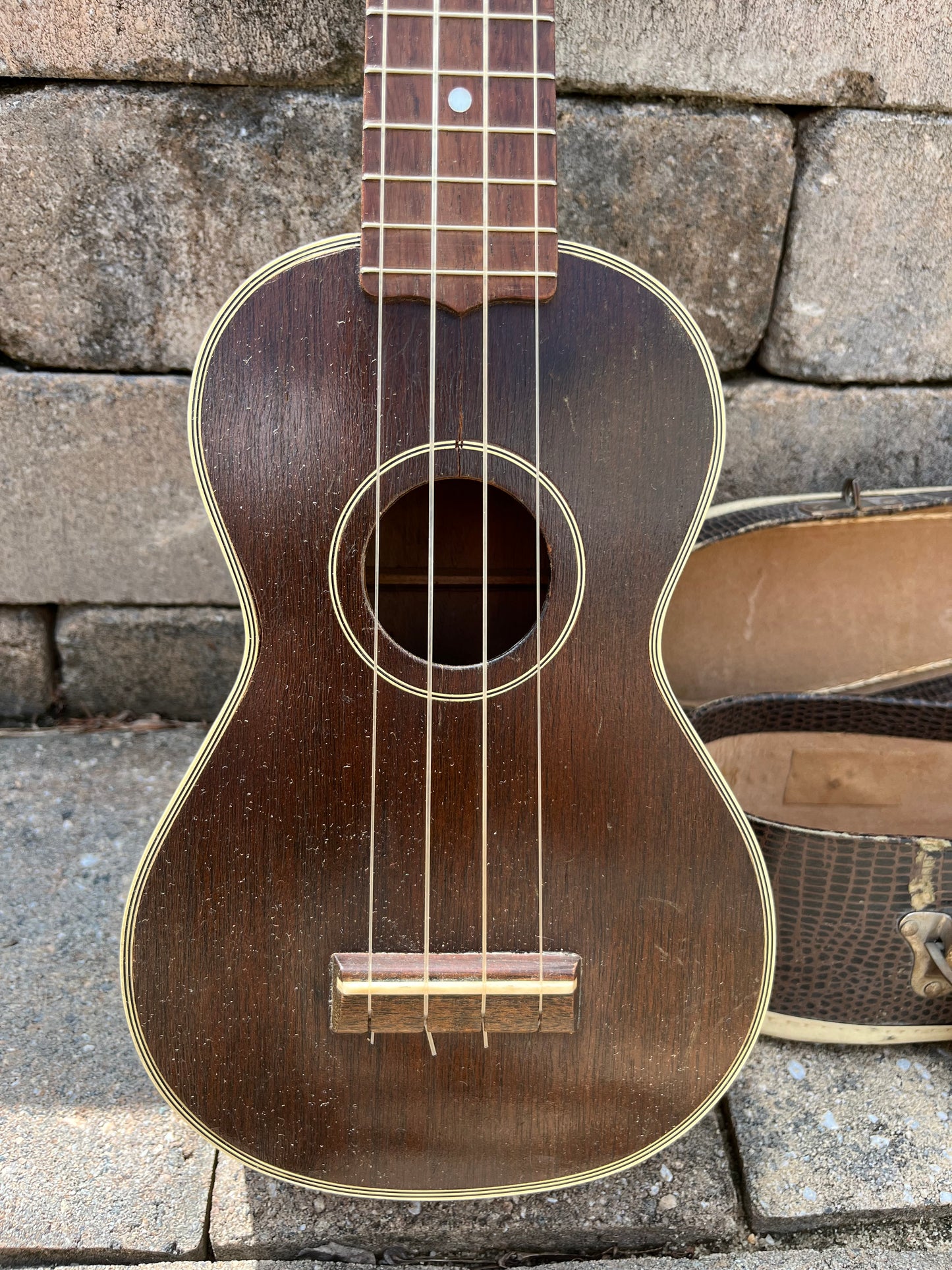 Vintage Gibson Style 2 Mahogany Ukulele