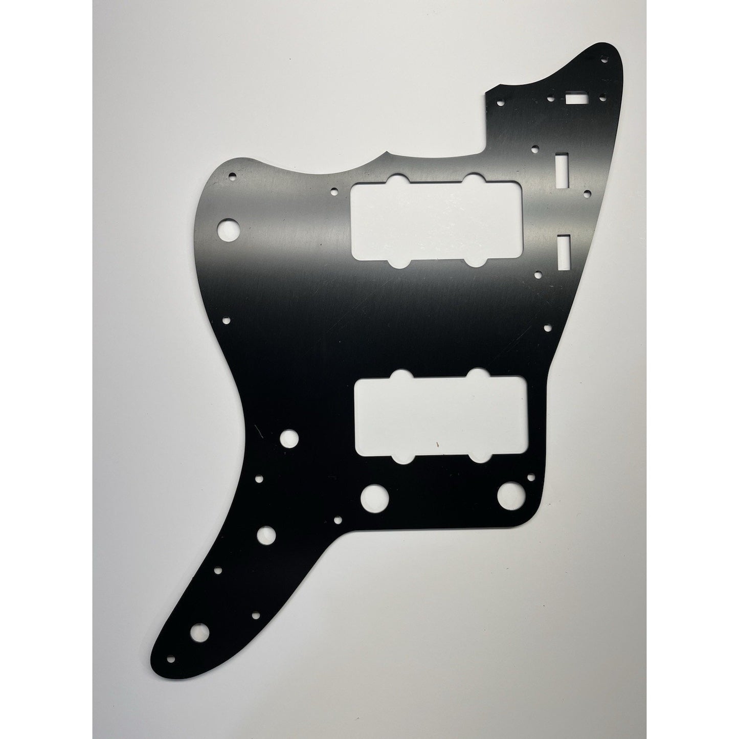 New Fender Black Brushed Anodized Aluminum Jazzmaster Electric Guitar Pickguard