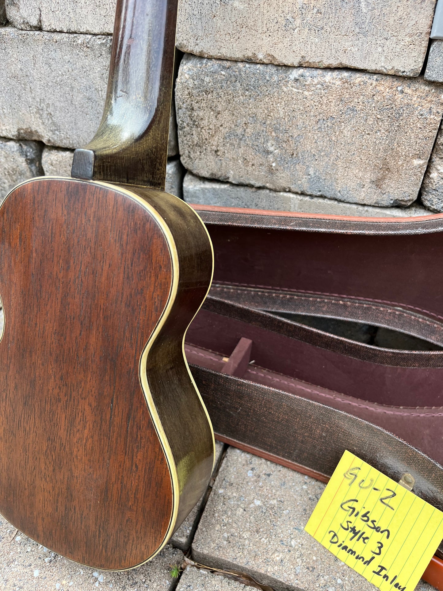 Vintage Gibson Style 3 Mahogany Ukulele Early 1930’s