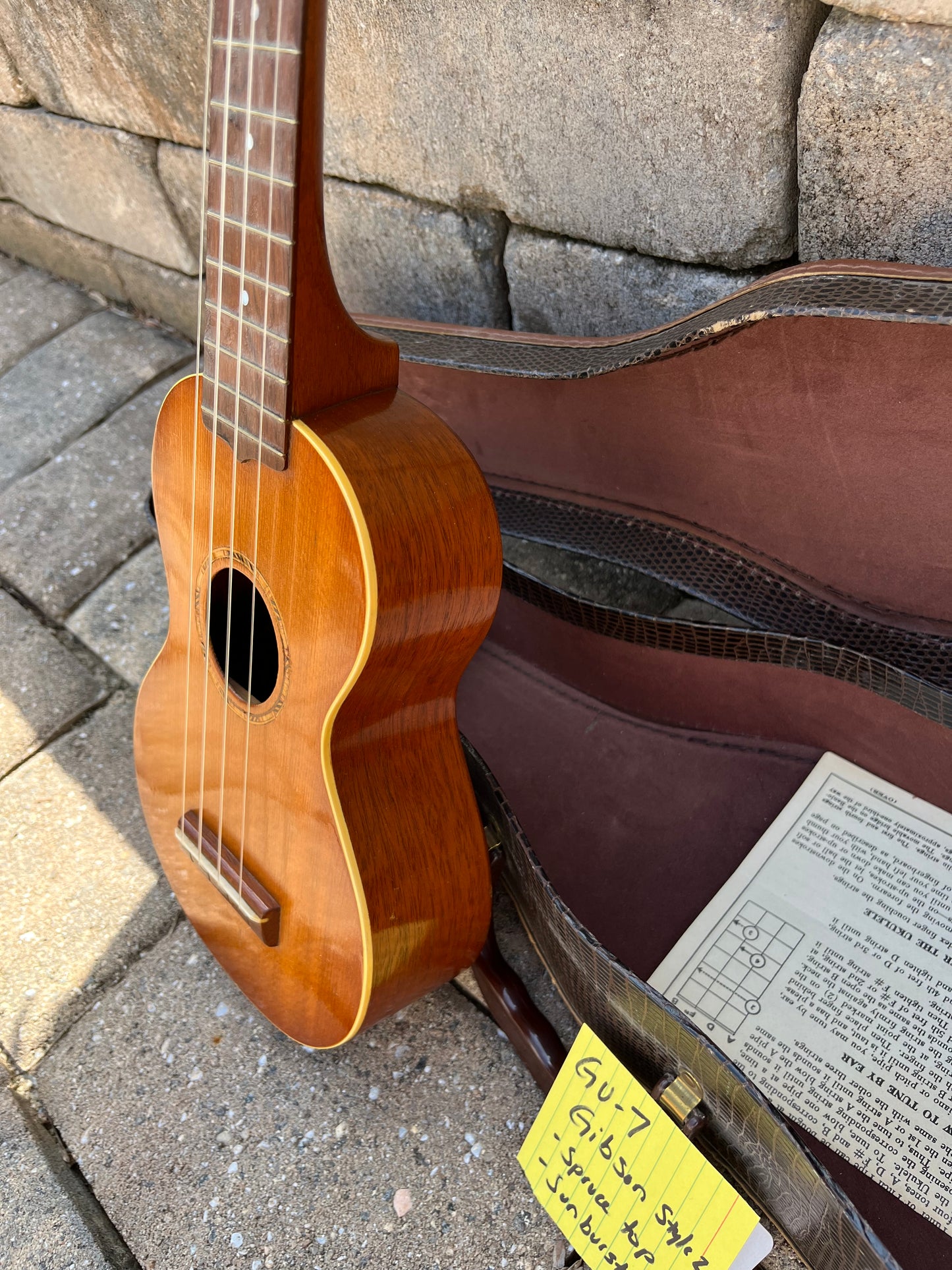 Vintage Gibson Style 2 1930’s Ukulele Spruce Top