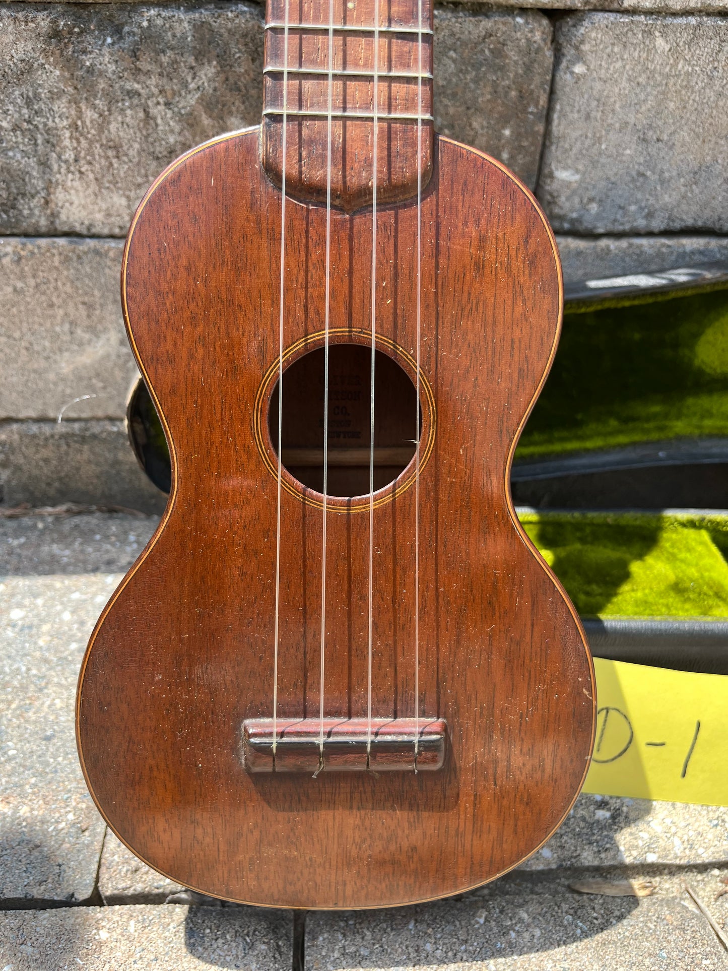 Vintage Martin Oliver Ditson Style 1 Mahogany Ukulele