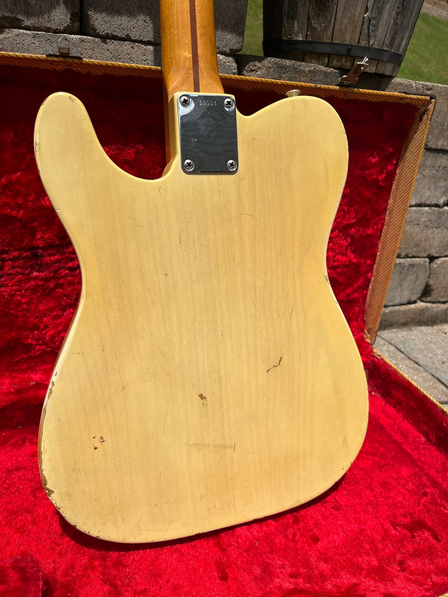 Vintage 1959 Fender Telecaster Blond Guitar