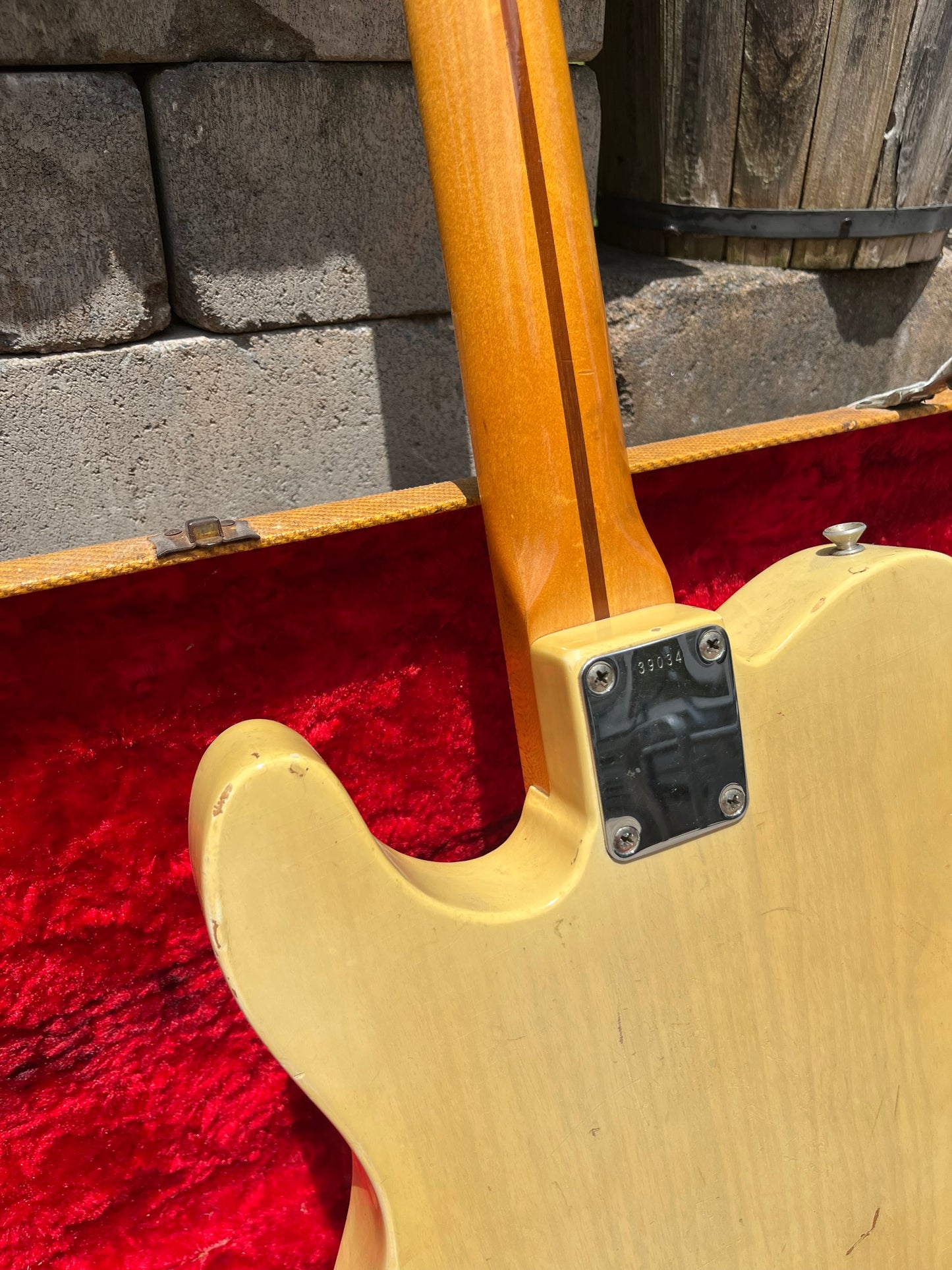 Vintage 1959 Fender Telecaster Blond Guitar