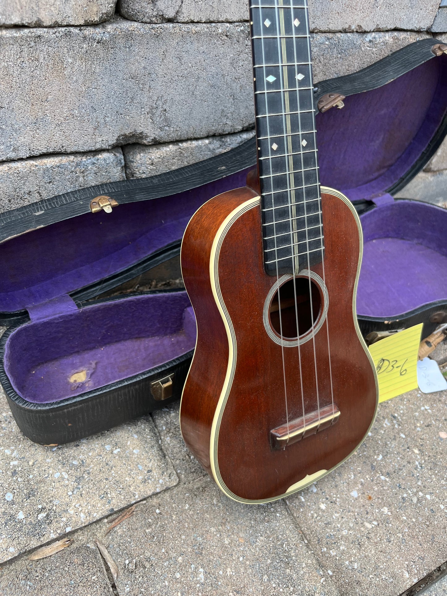 Vintage Martin Oliver Ditson Style 3 Mahogany Ukulele
