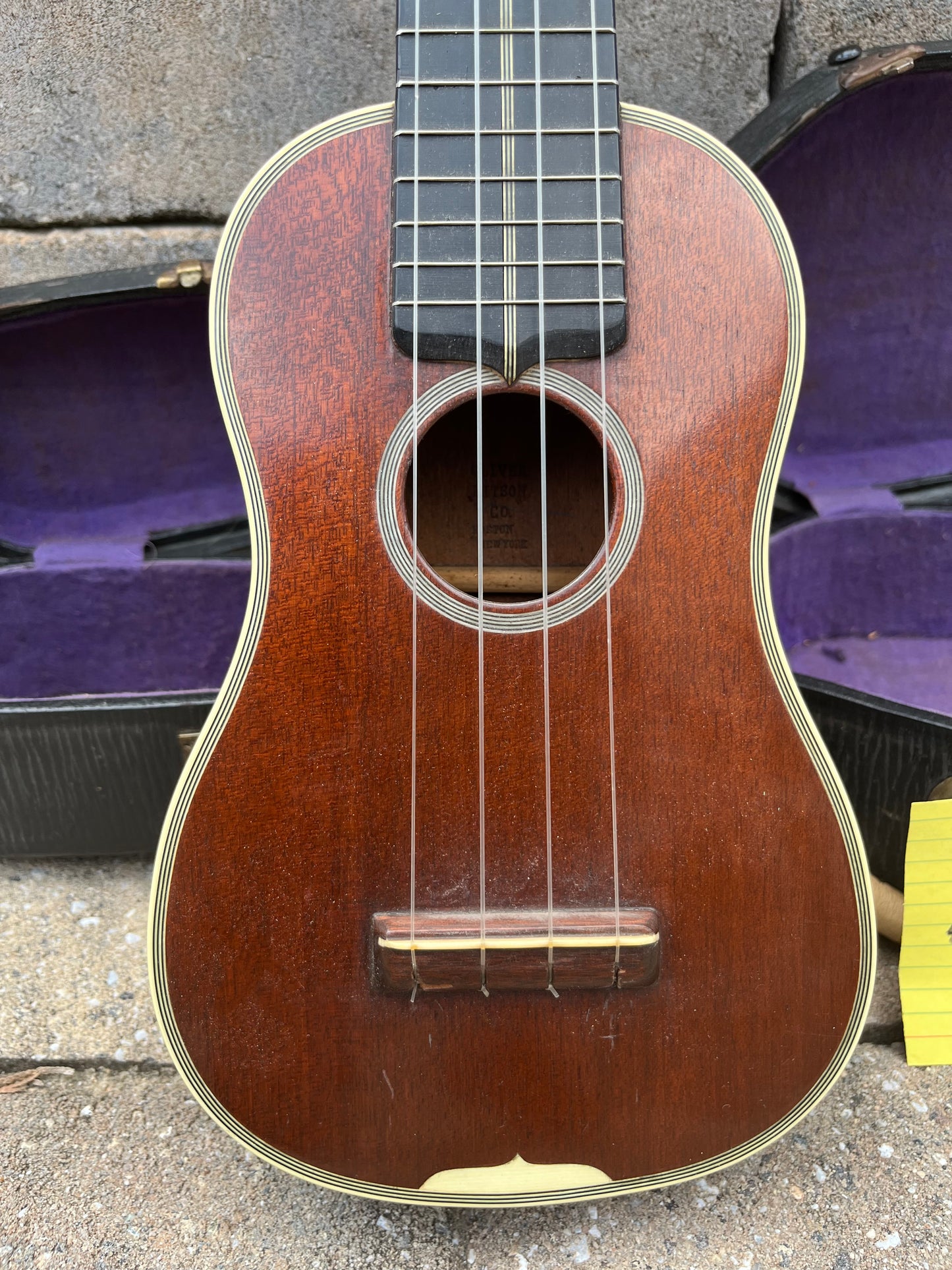 Vintage Martin Oliver Ditson Style 3 Mahogany Ukulele