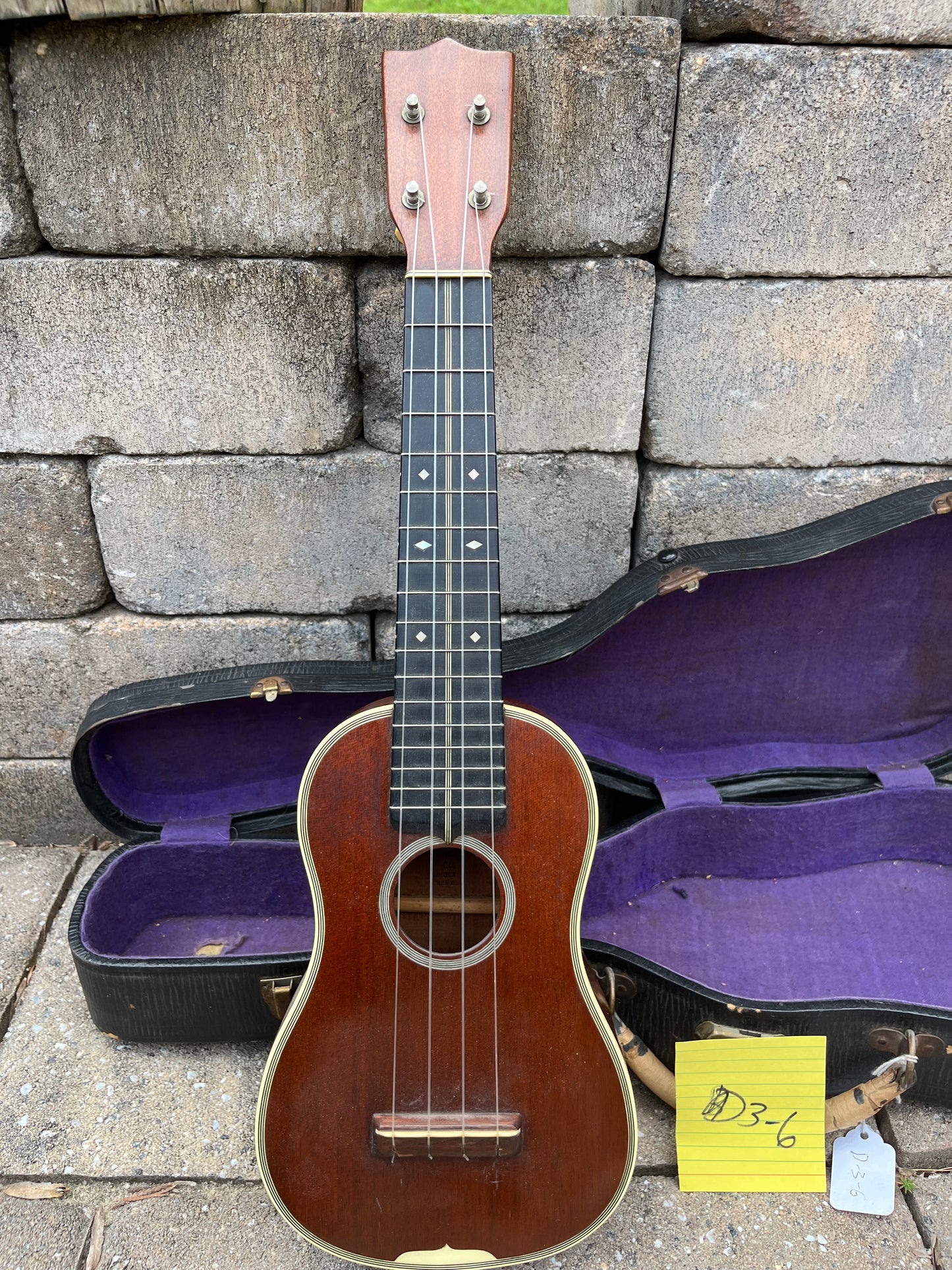 Vintage Martin Oliver Ditson Style 3 Mahogany Ukulele