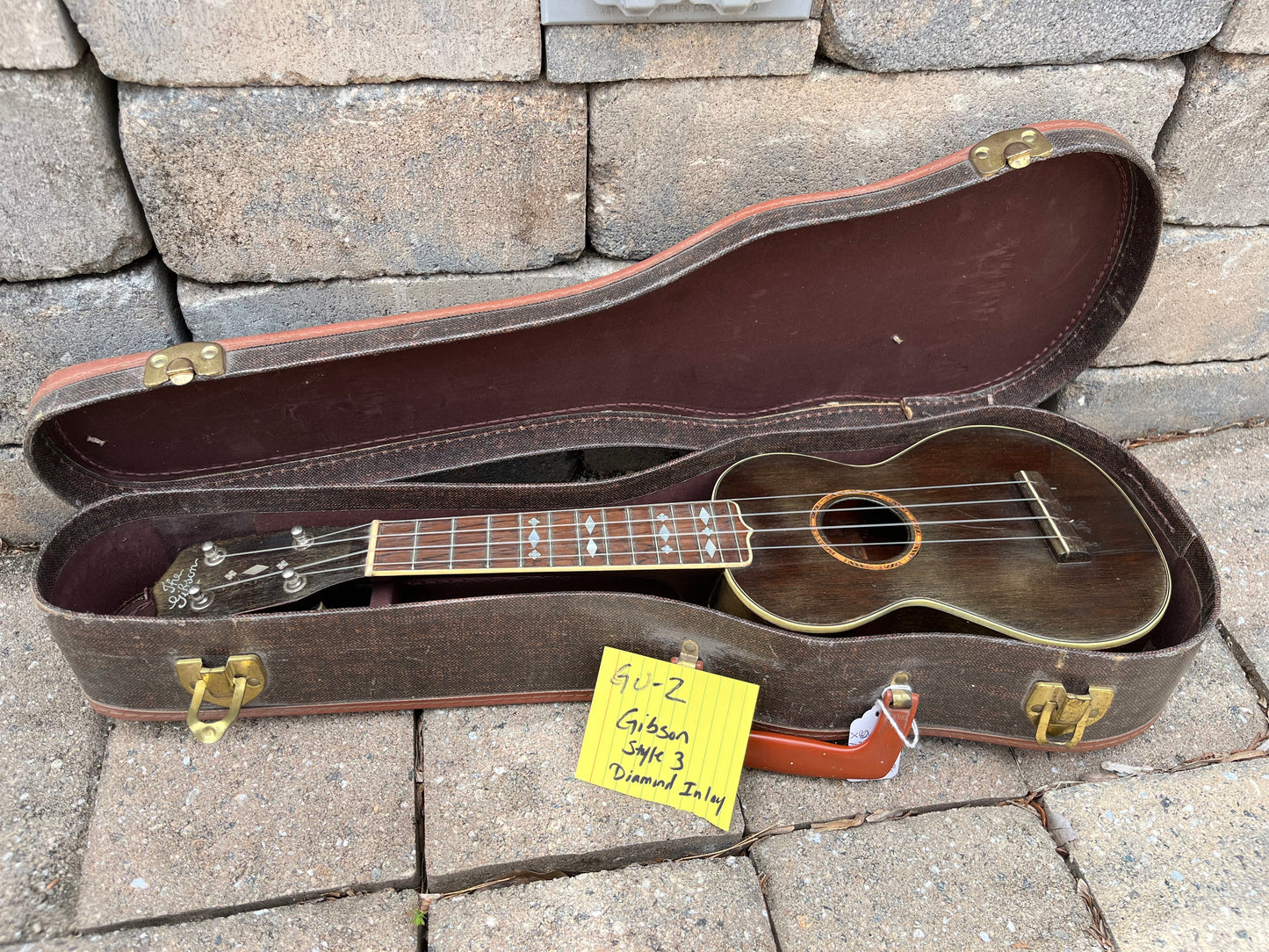 Vintage Gibson Style 3 Mahogany Ukulele Early 1930’s