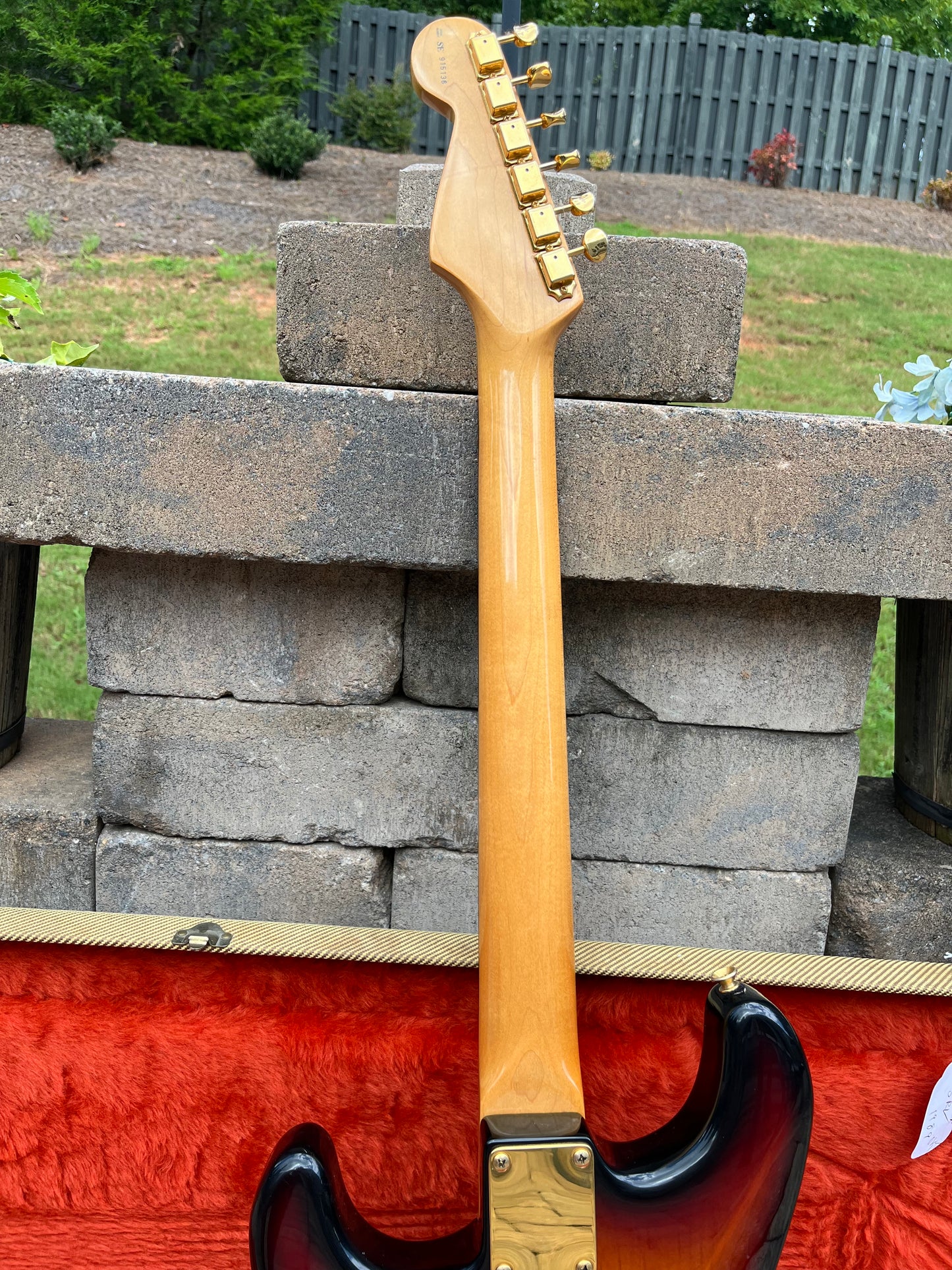 Vintage 1992 Fender Stevie Ray Vaughan Stratocaster