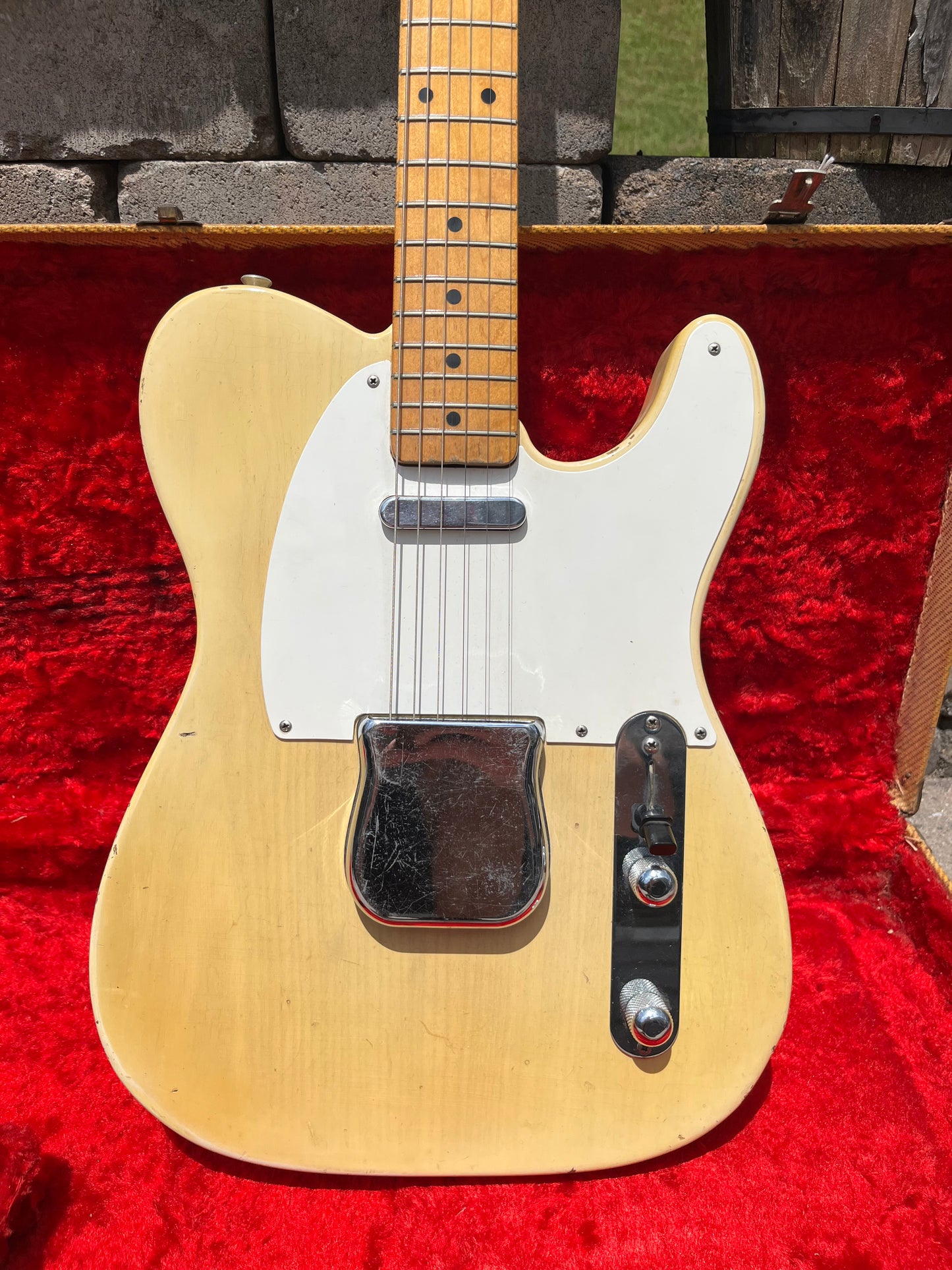 Vintage 1959 Fender Telecaster Blond Guitar