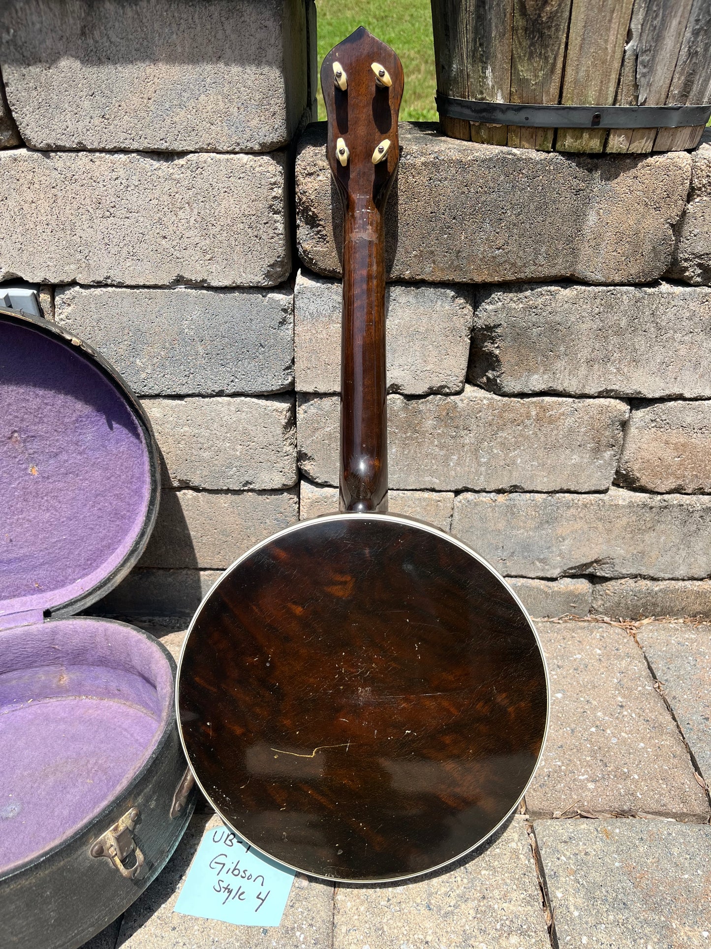 Vintage Gibson Ukulele Banjo Style 4