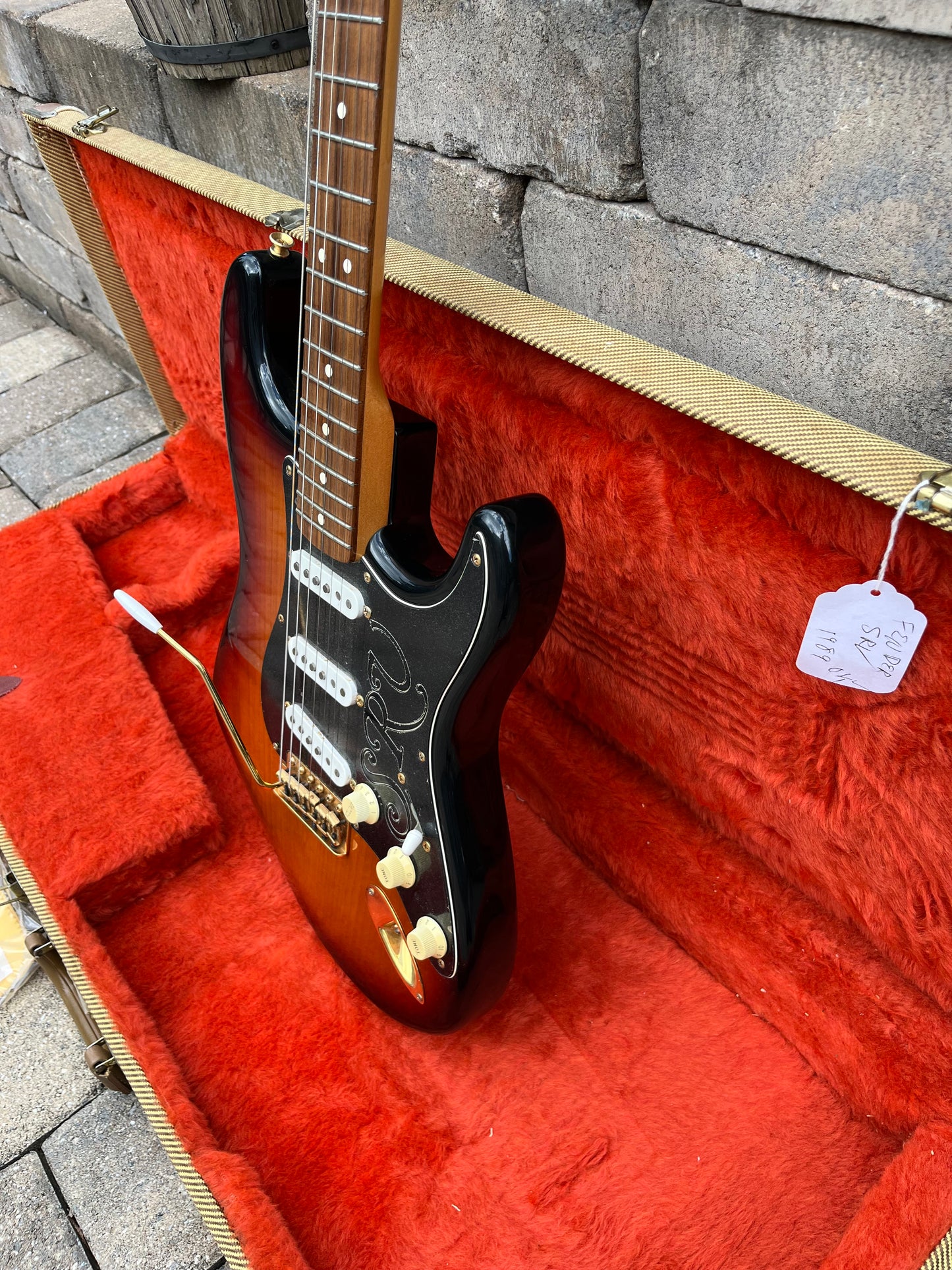 Vintage 1992 Fender Stevie Ray Vaughan Stratocaster