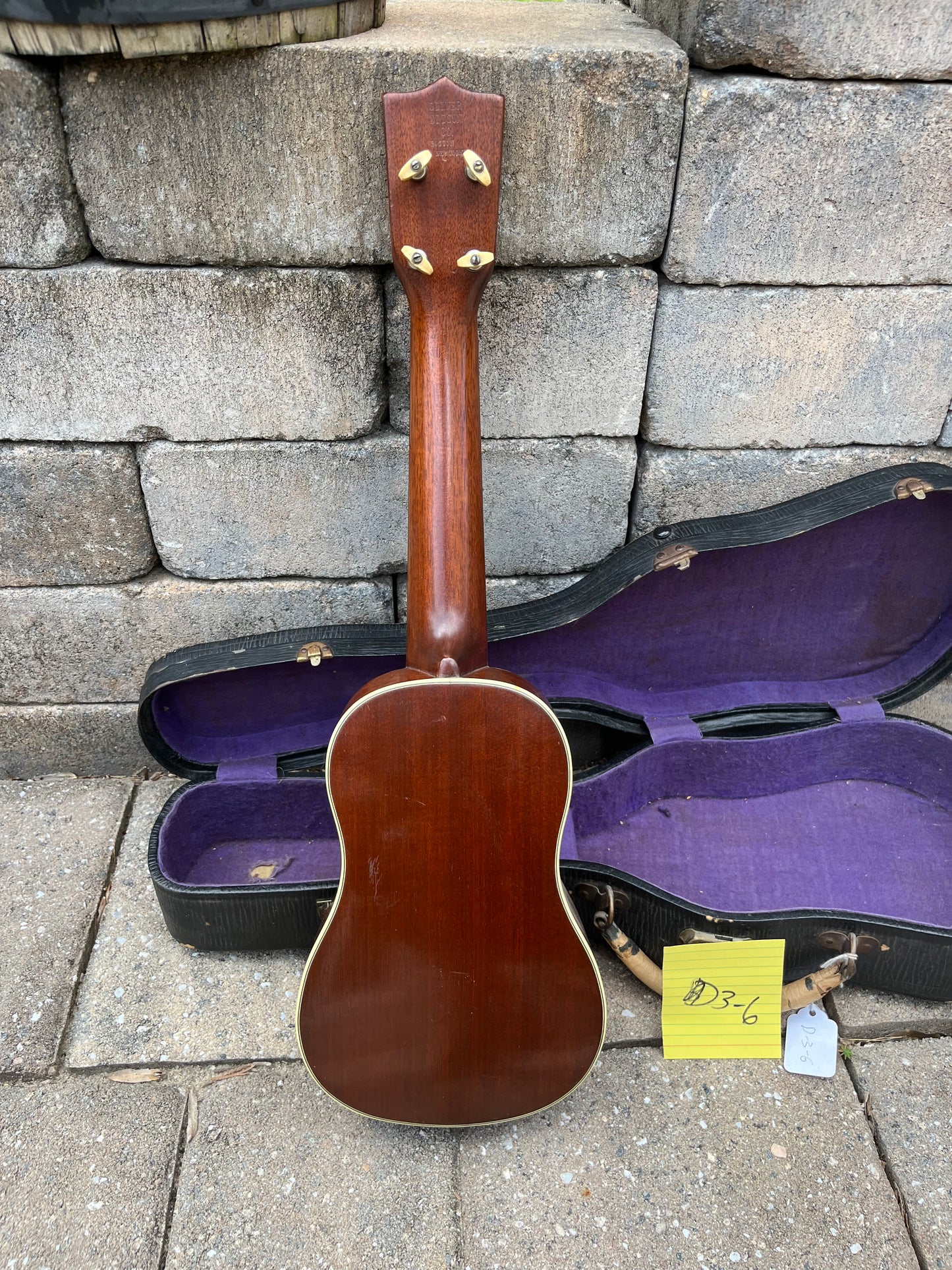 Vintage Martin Oliver Ditson Style 3 Mahogany Ukulele