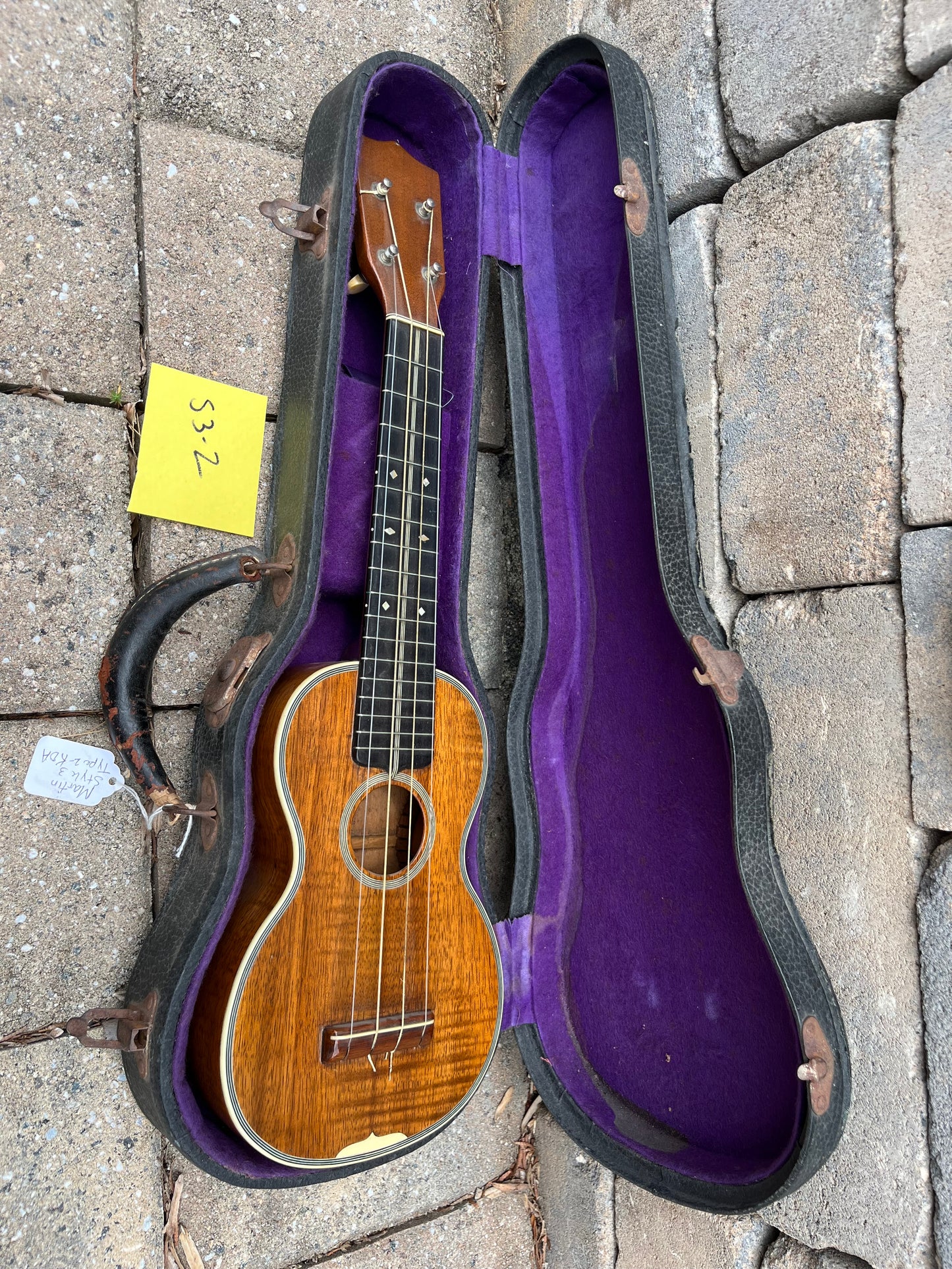 Vintage Martin Style 3 Ukulele