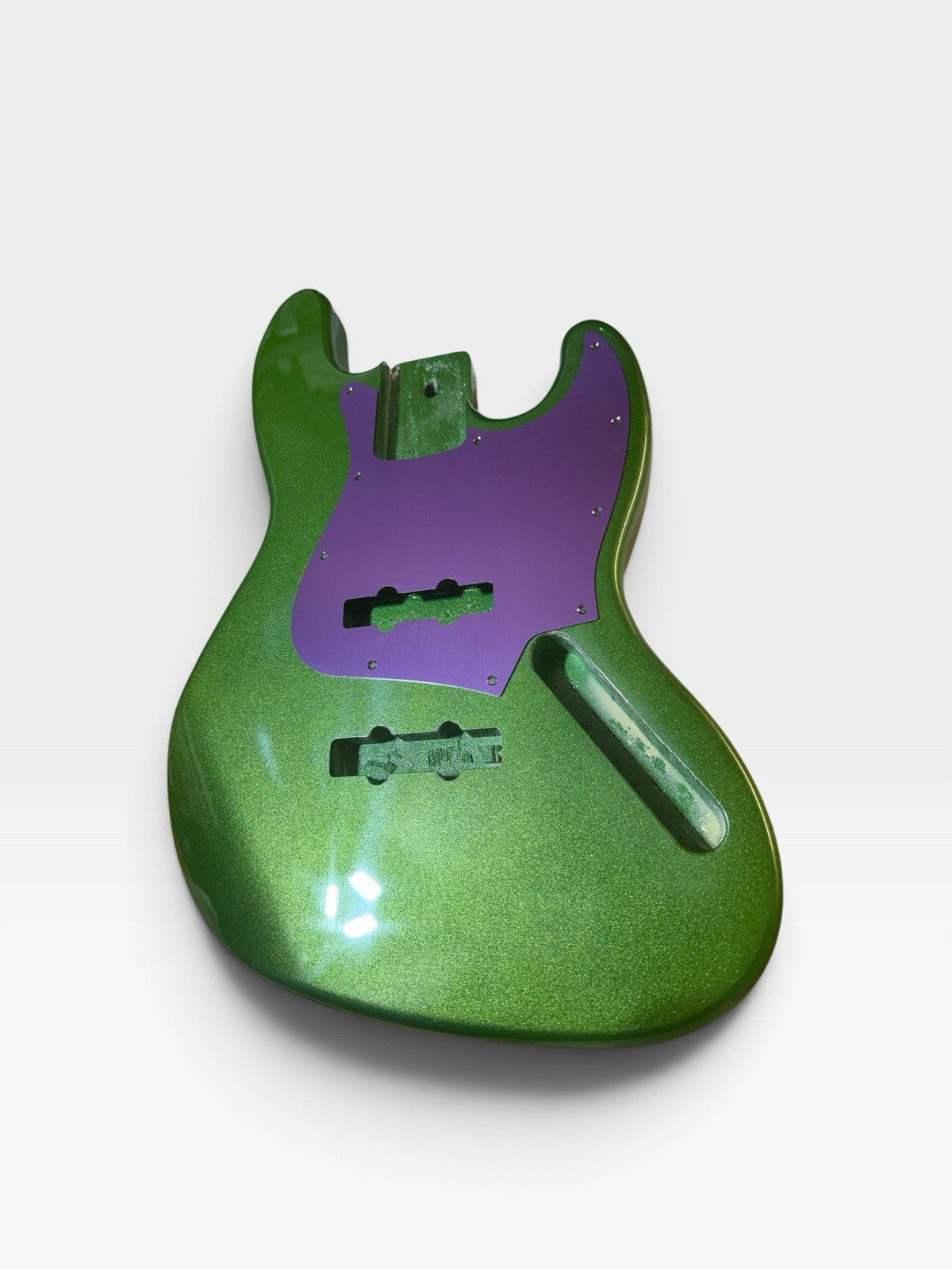 Jazz Bass DIY Project Body – Metallic Green