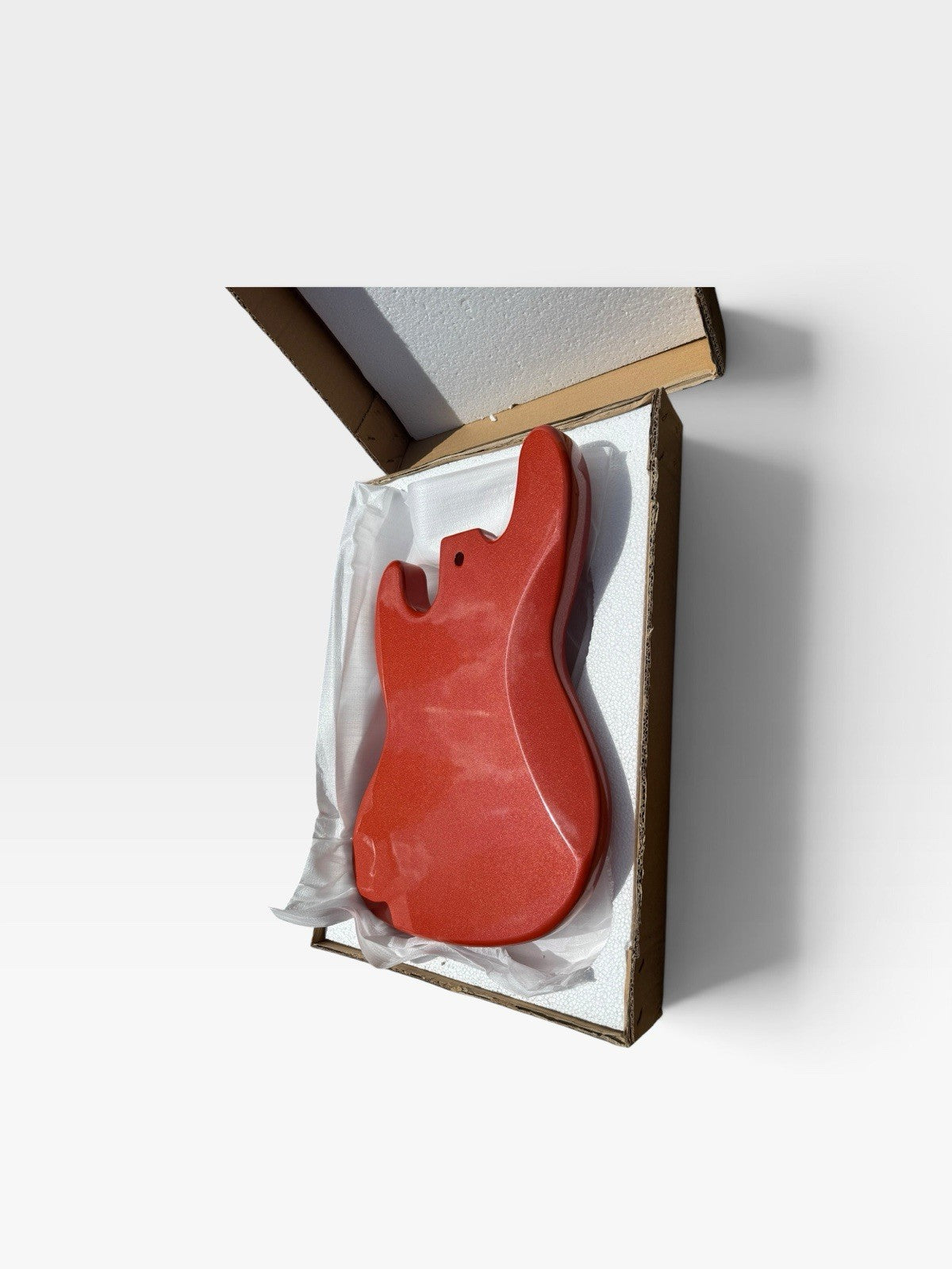 Jazz Bass DIY Project Body – Metallic Orange