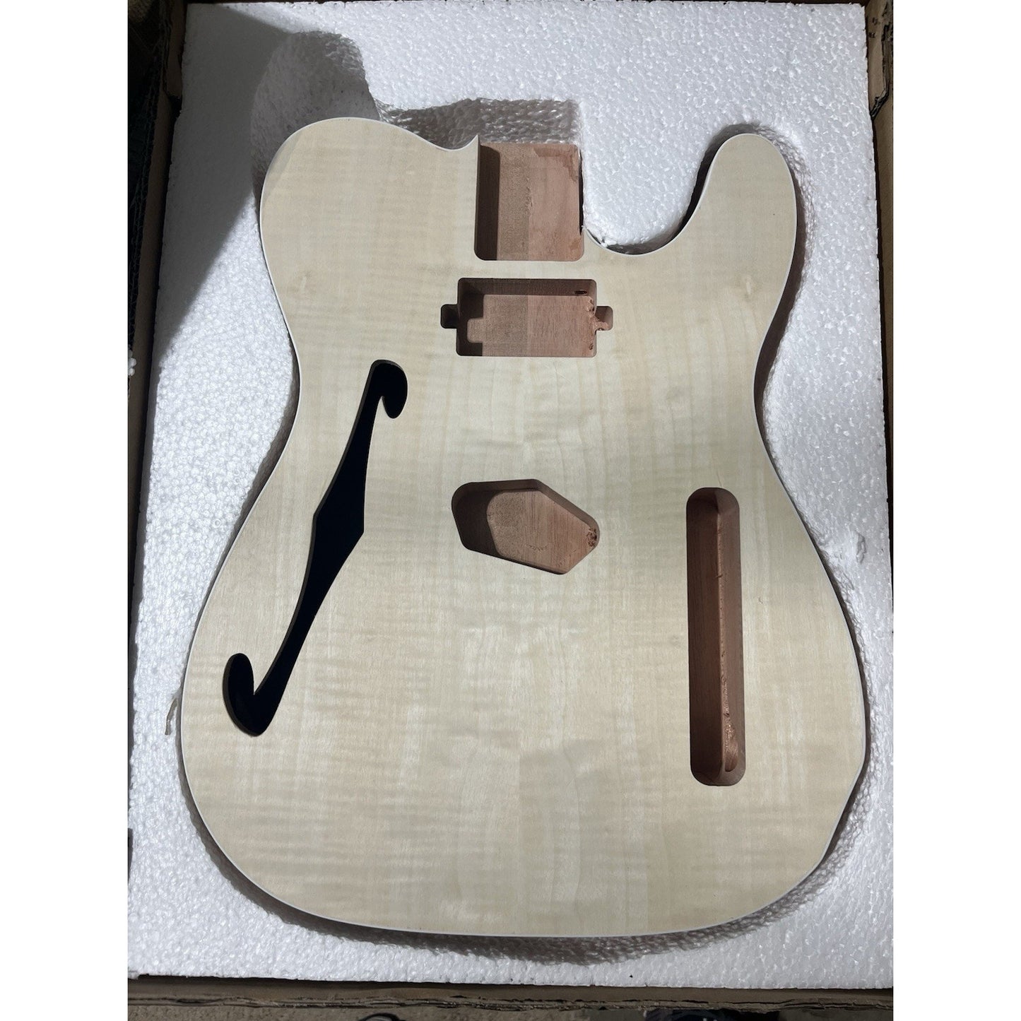 New Telecaster Thinline Electric Guitar Mahogany Project Body