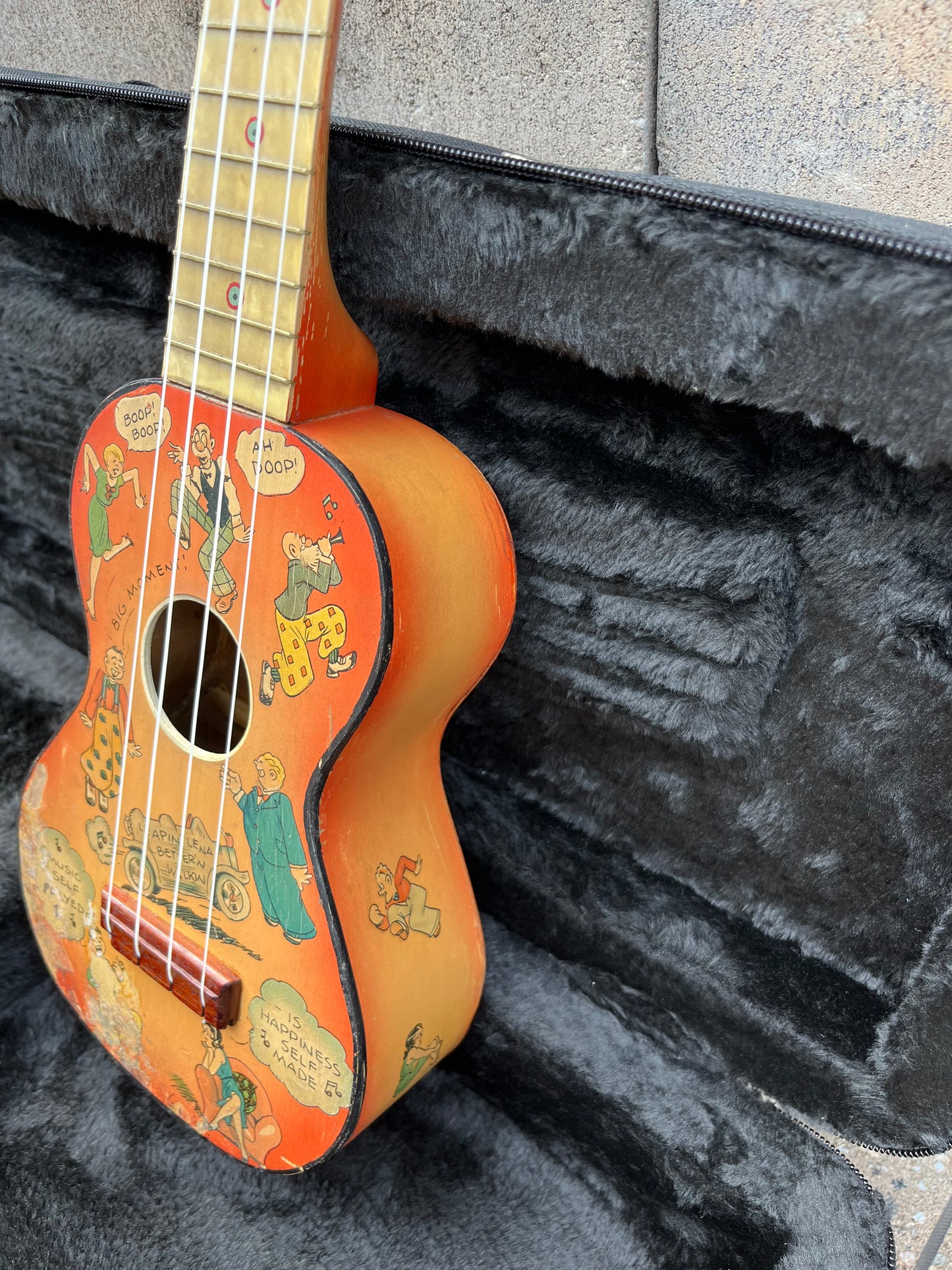 Vintage 1920’s Harmony Harold Teen Sunburst Ukulele