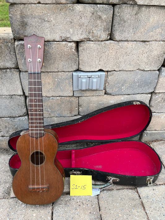 Vintage late 1940’s Martin Style 1 Mahogany Ukulele