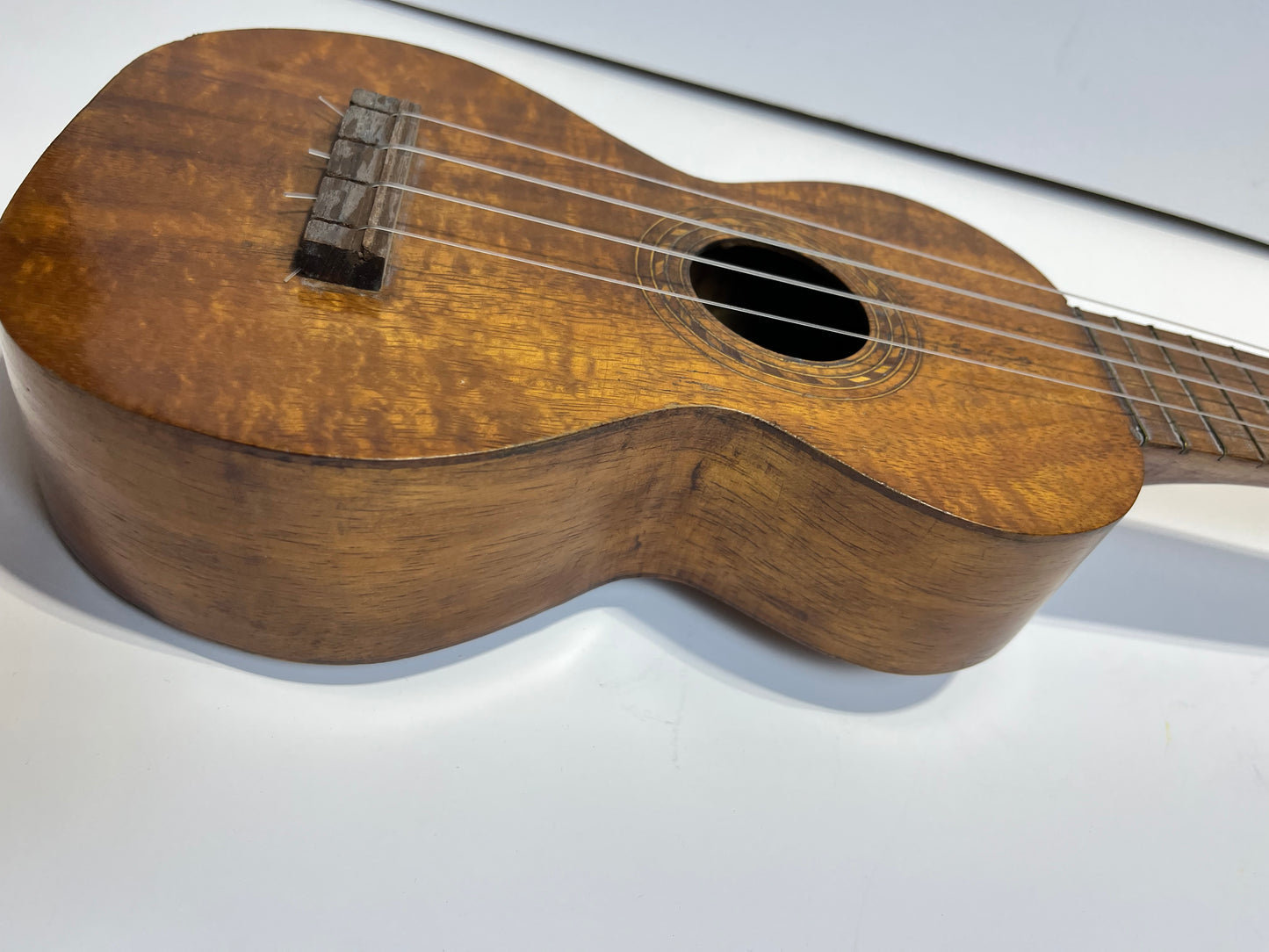 Vintage M Nunes Koa Hawaiian Ukulele