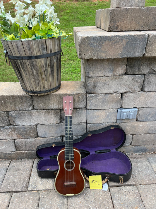 Vintage Martin Oliver Ditson Style 3 Mahogany Ukulele