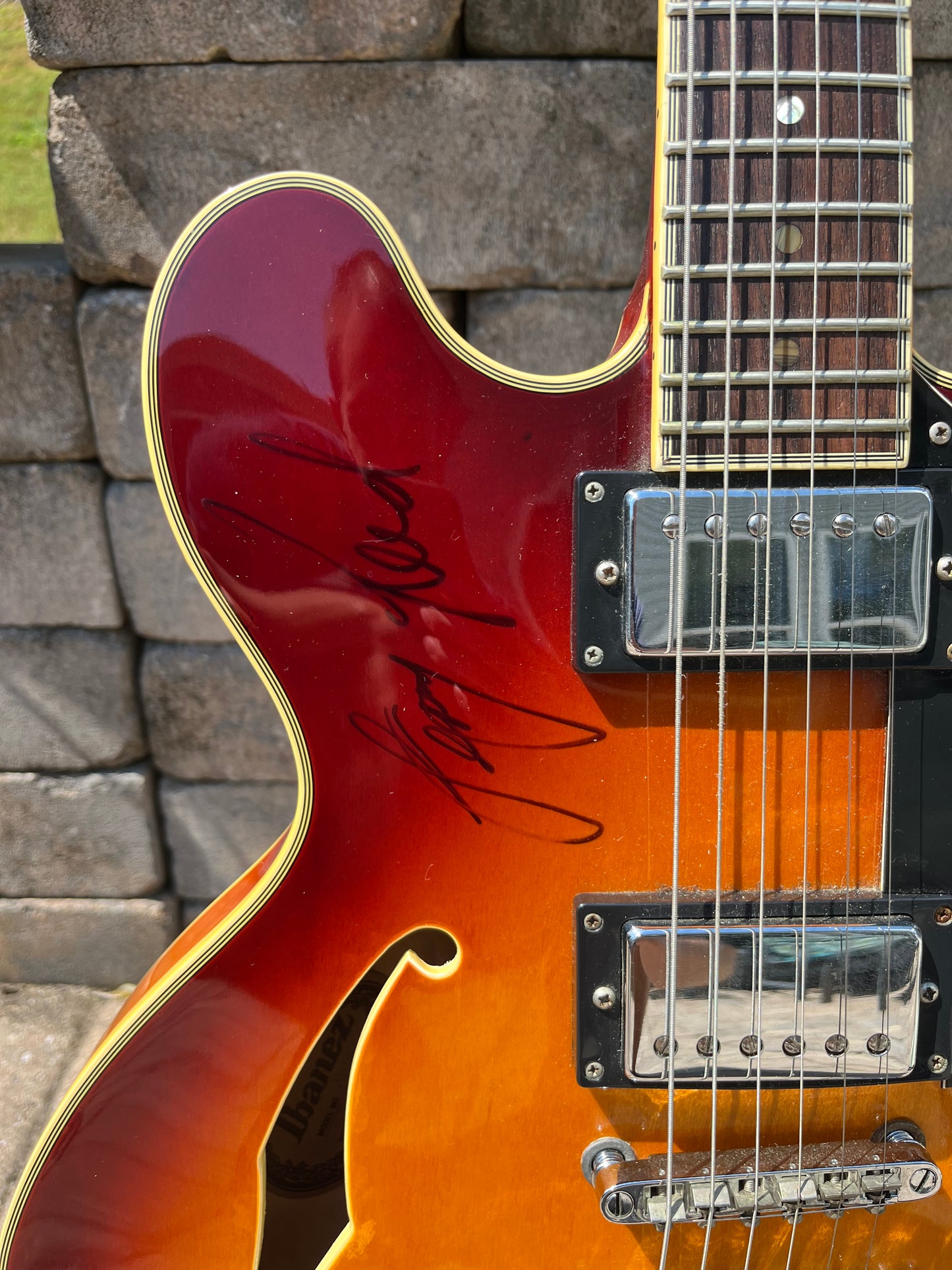 1994 Ibanez Artstar Hollow Body Electric Guitar W Jerry Reed Signature