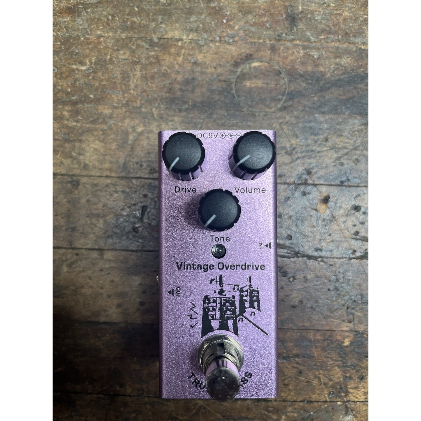 New Vintage Overdrive Electric Guitar Pedal