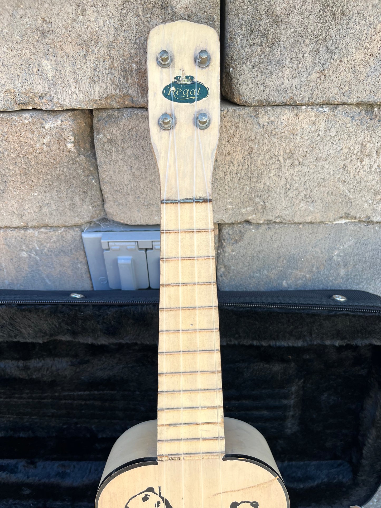 Vintage Regal Panda Soprano Ukulele